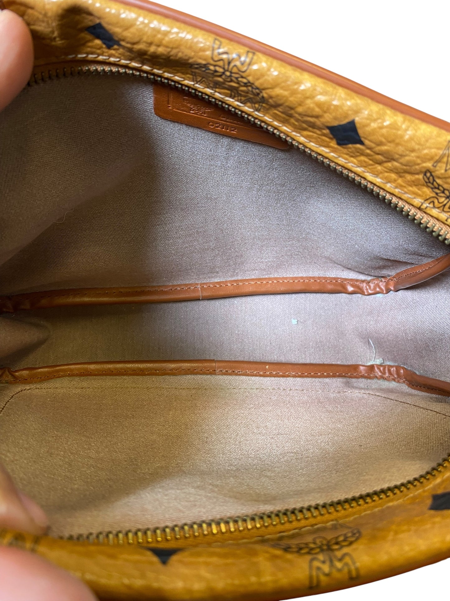 Crossbody Luxury Designer By Mcm, Size: Medium