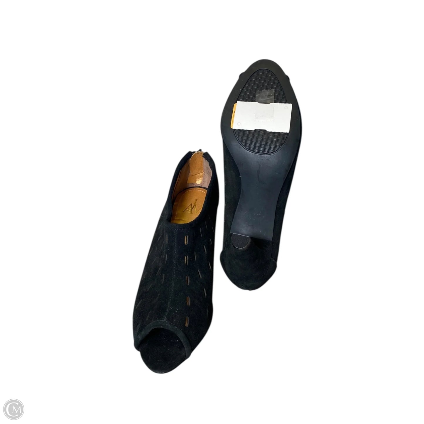 Shoes Heels Stiletto By Aj Valanci In Black, Size: 8