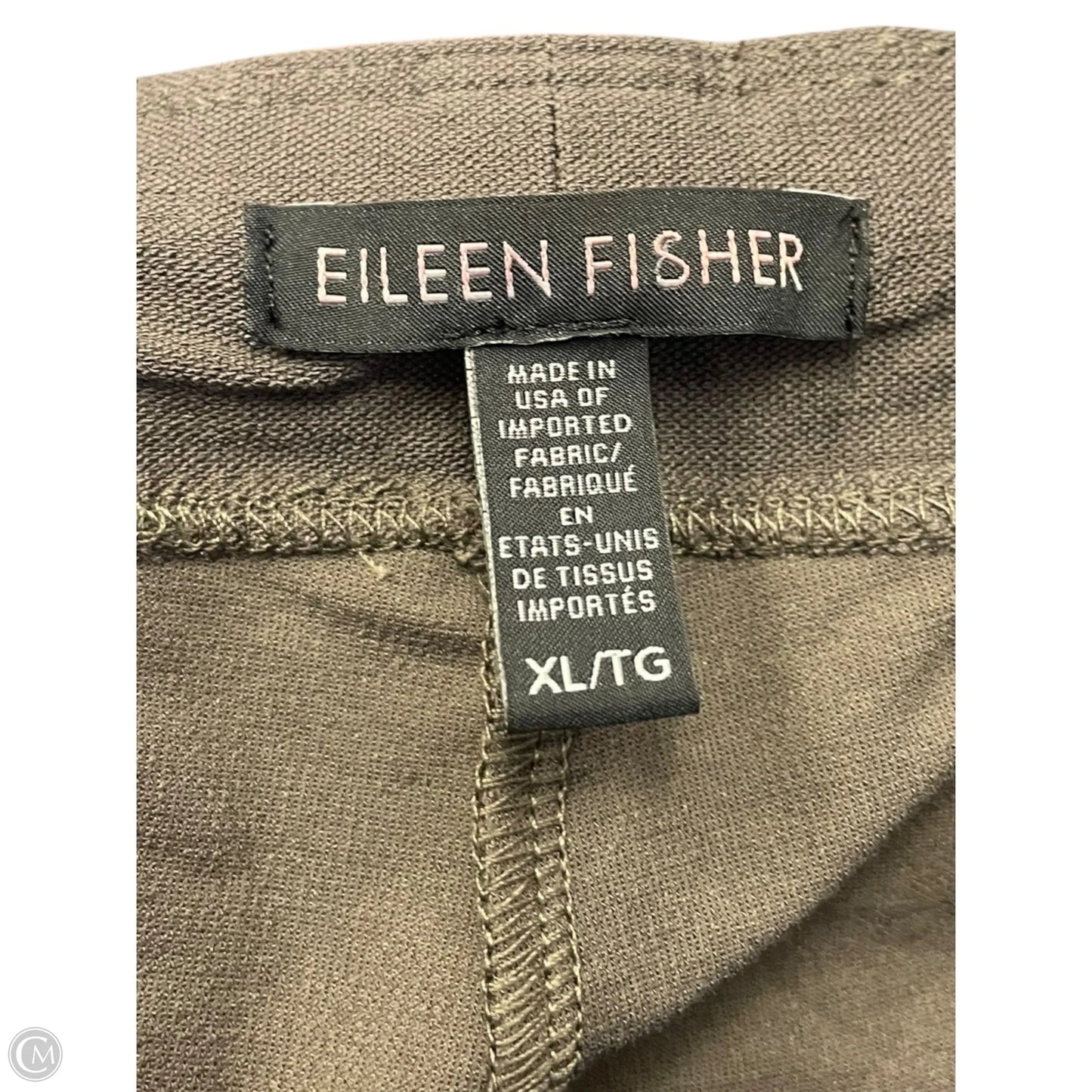 Pants Cropped By Eileen Fisher In Taupe, Size: Xl