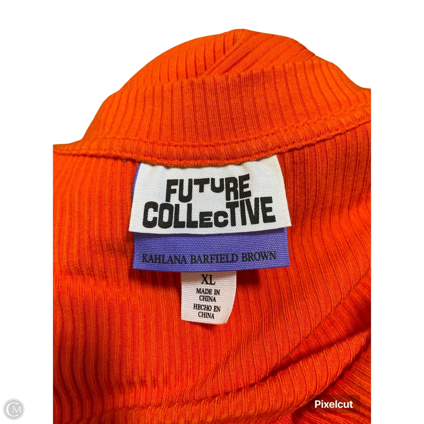 Dress Casual Maxi By Future Collective In Orange, Size: Xl