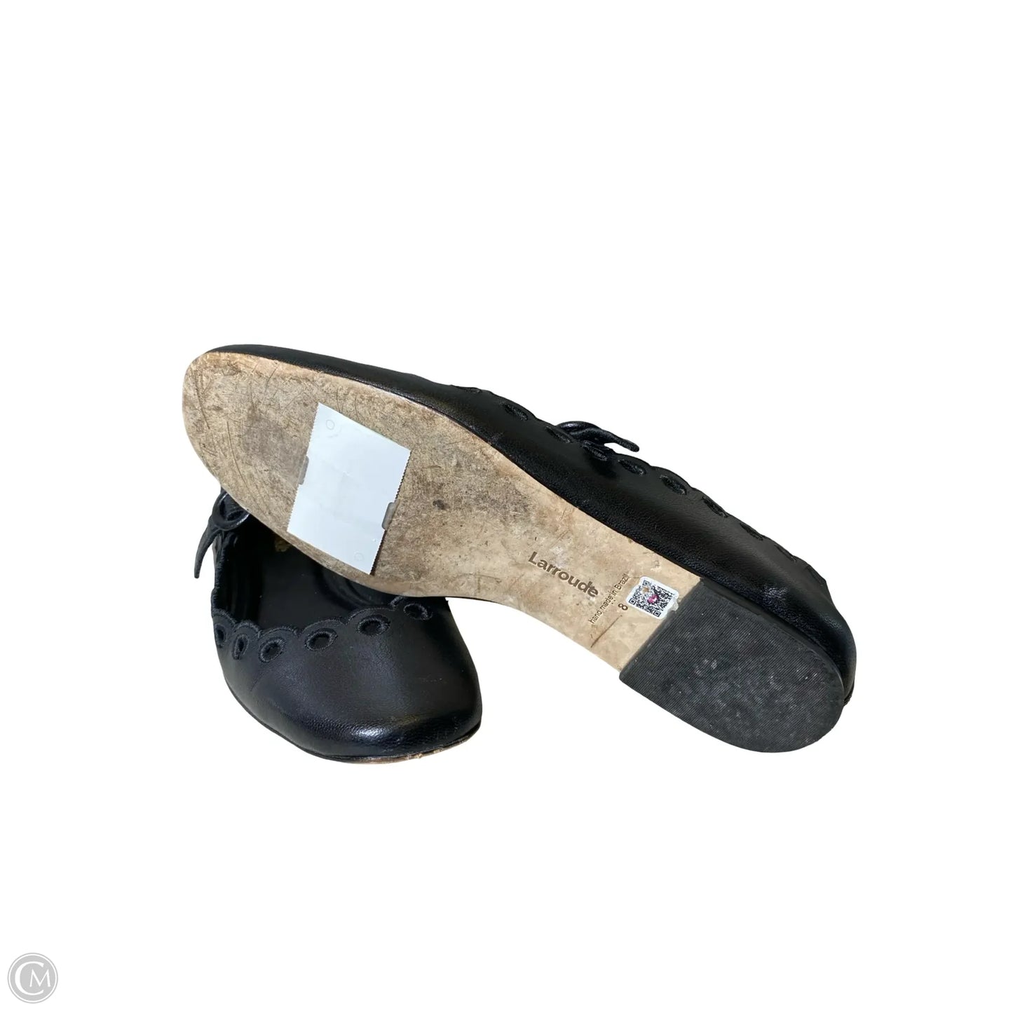 Shoes Flats By Clothes Mentor In Black, Size: 8