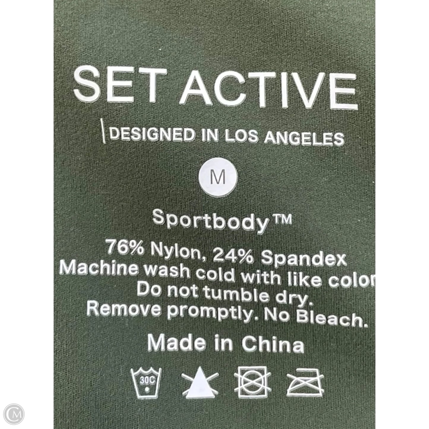 Athletic Tank Top By Clothes Mentor In Green, Size: M