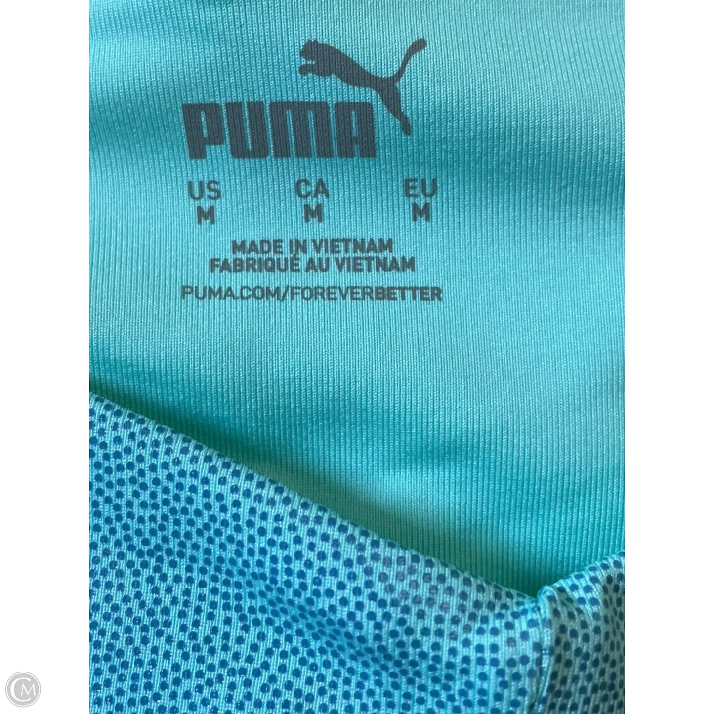 Athletic Capris By Puma In Blue, Size: M