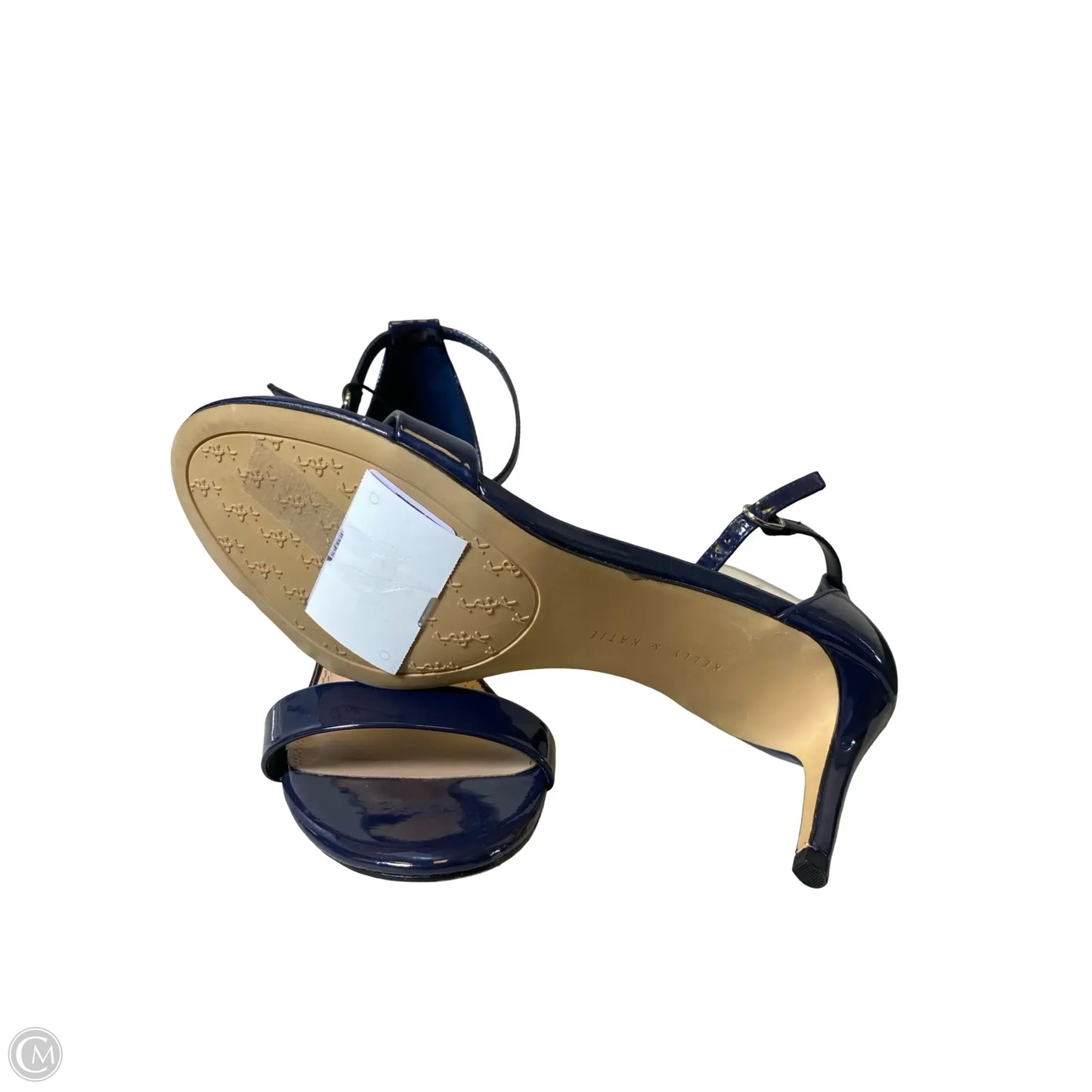 Sandals Heels Stiletto By Kelly And Katie In Navy, Size: 9.5