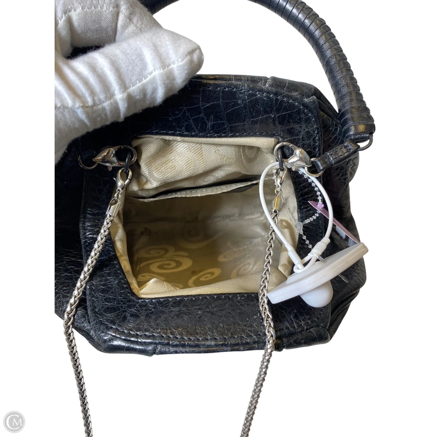 Handbag Leather By Brighton, Size: Small