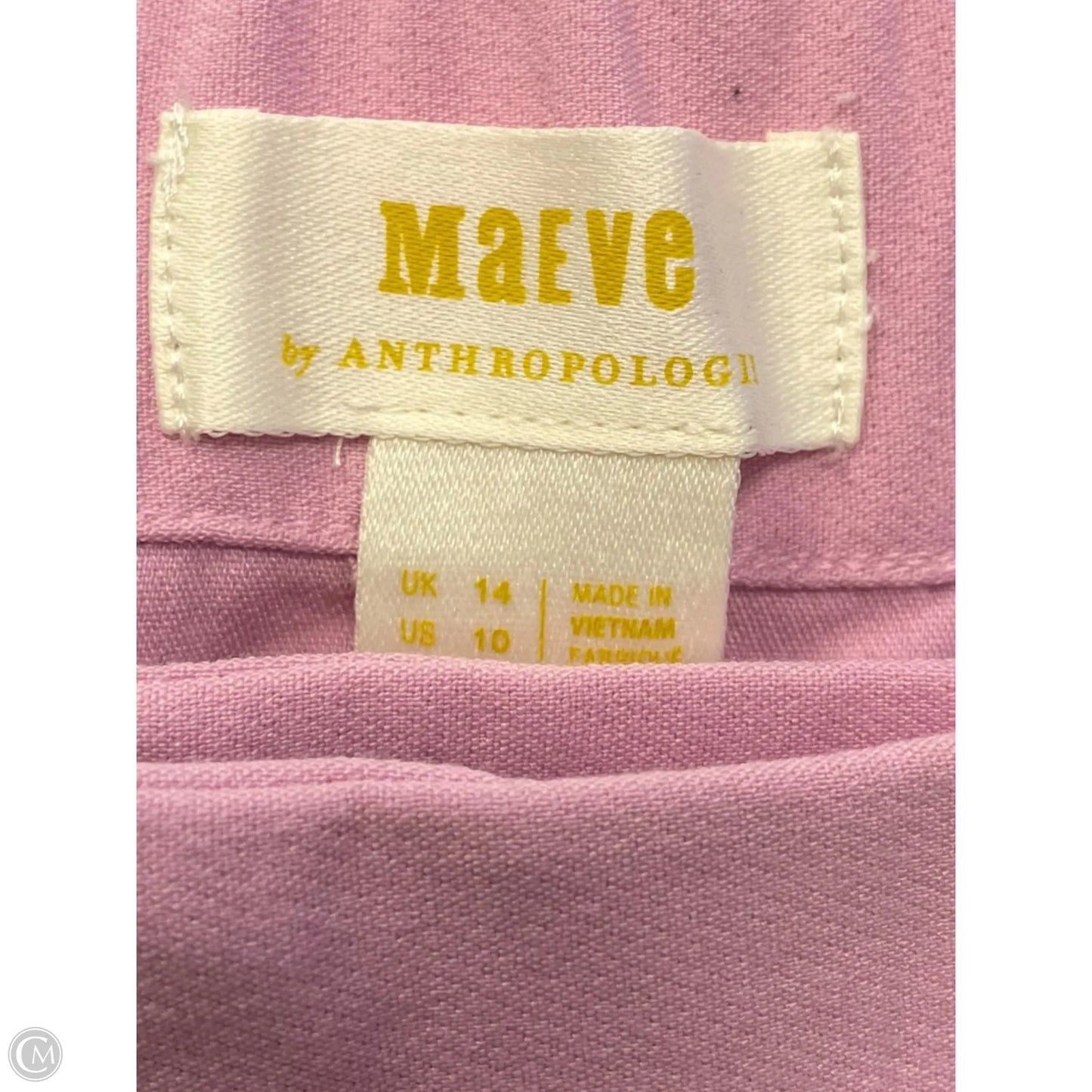 Pants Dress By Maeve In Pink, Size: 10