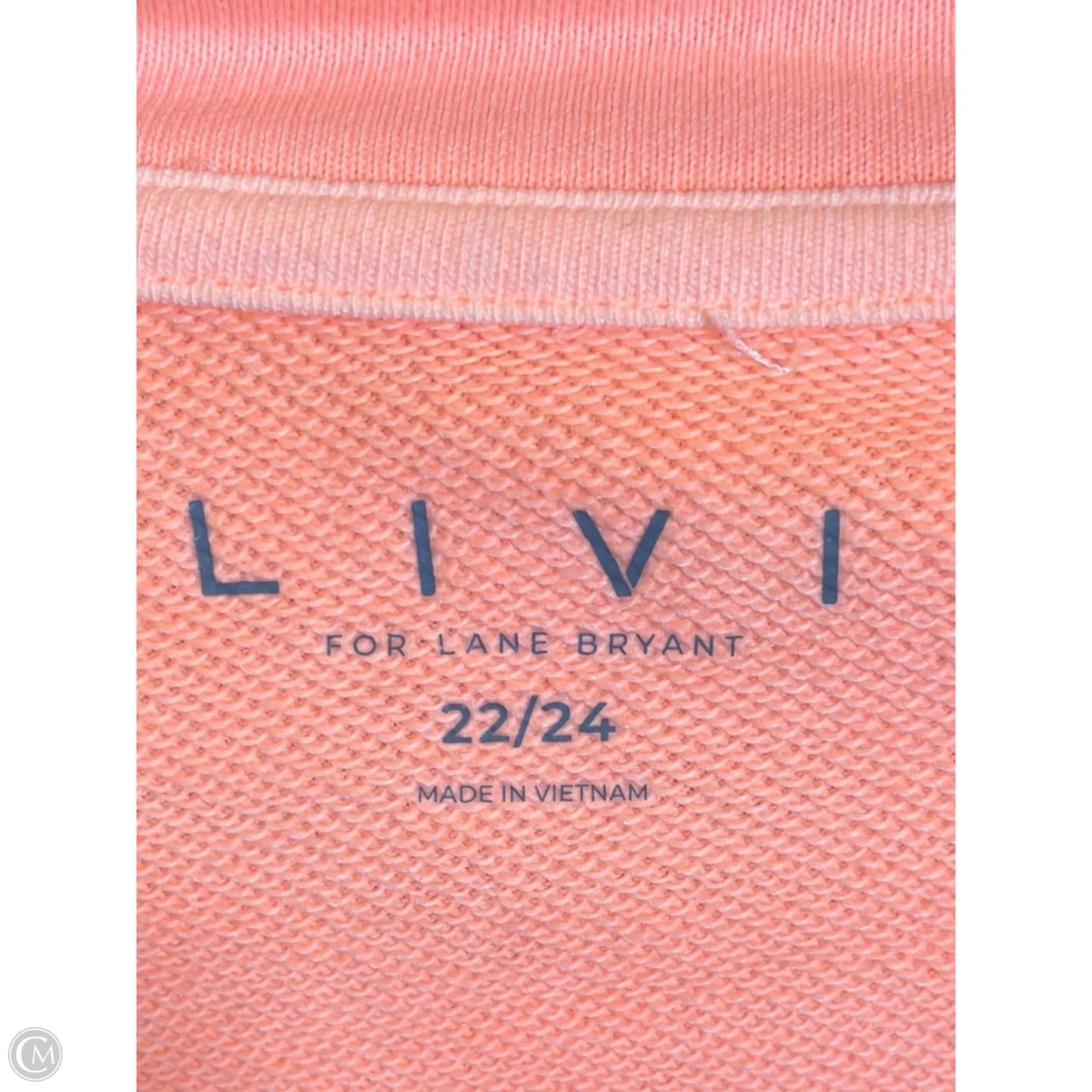 Sweater Cardigan By Lane Bryant In Orange, Size: 22