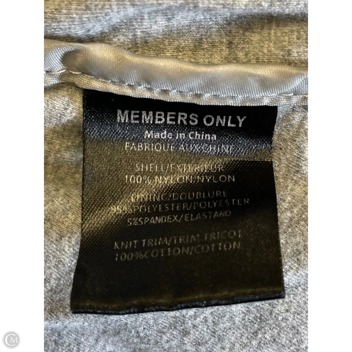 Jacket Puffer & Quilted By Clothes Mentor In Blue, Size: M