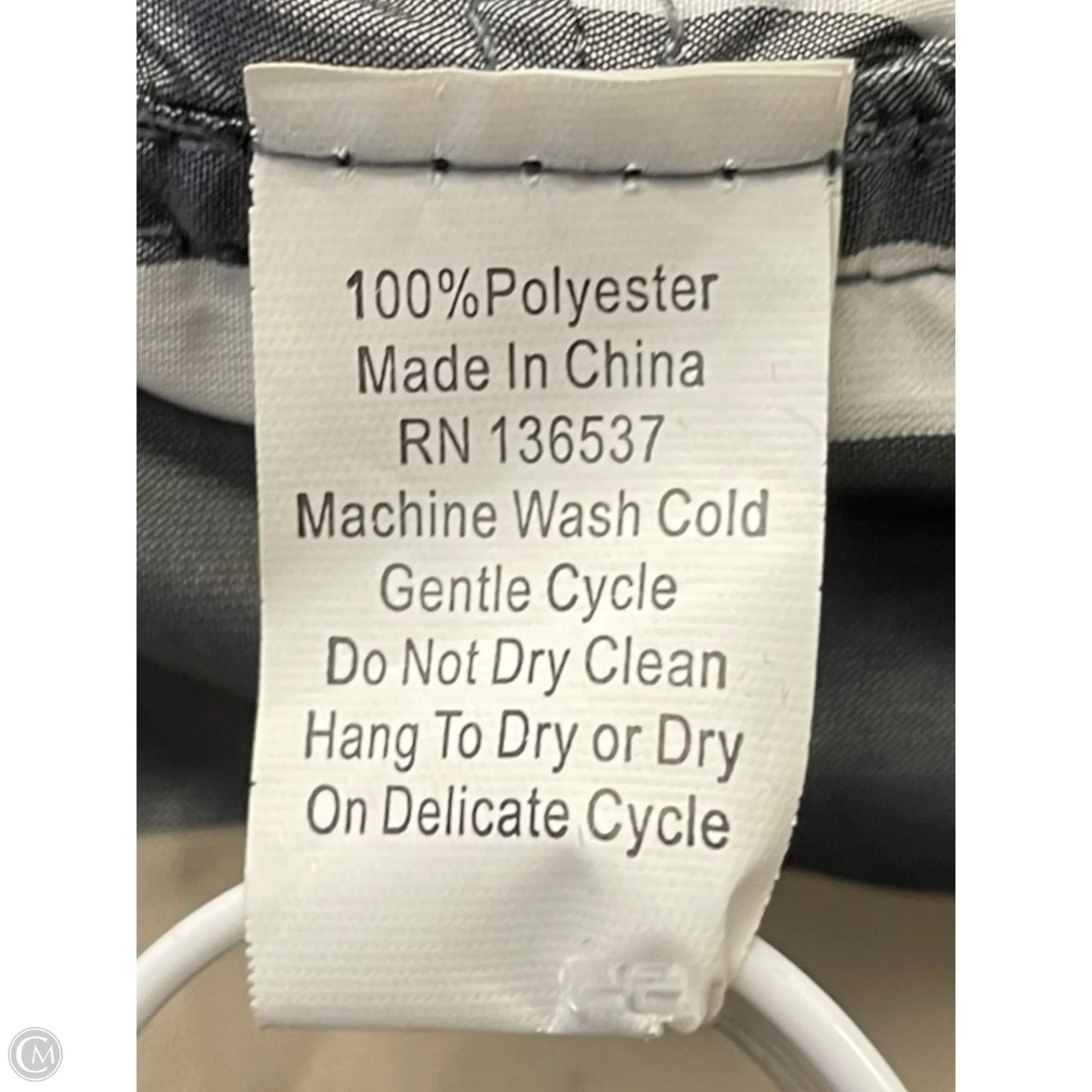 Poncho By Clothes Mentor In Black, Size: Osfm