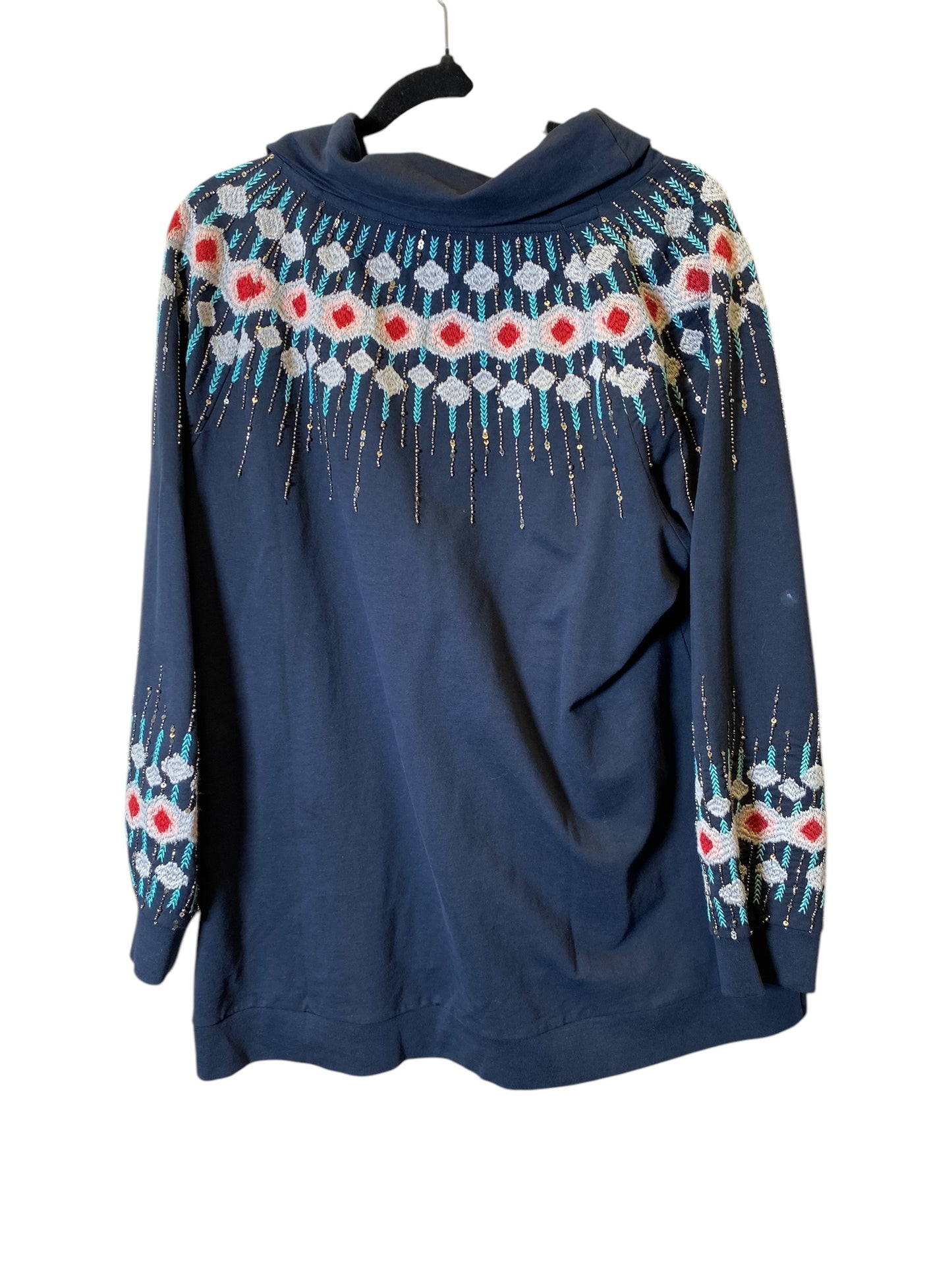 Sweater By Soft Surroundings In Multi-colored, Size: 1x