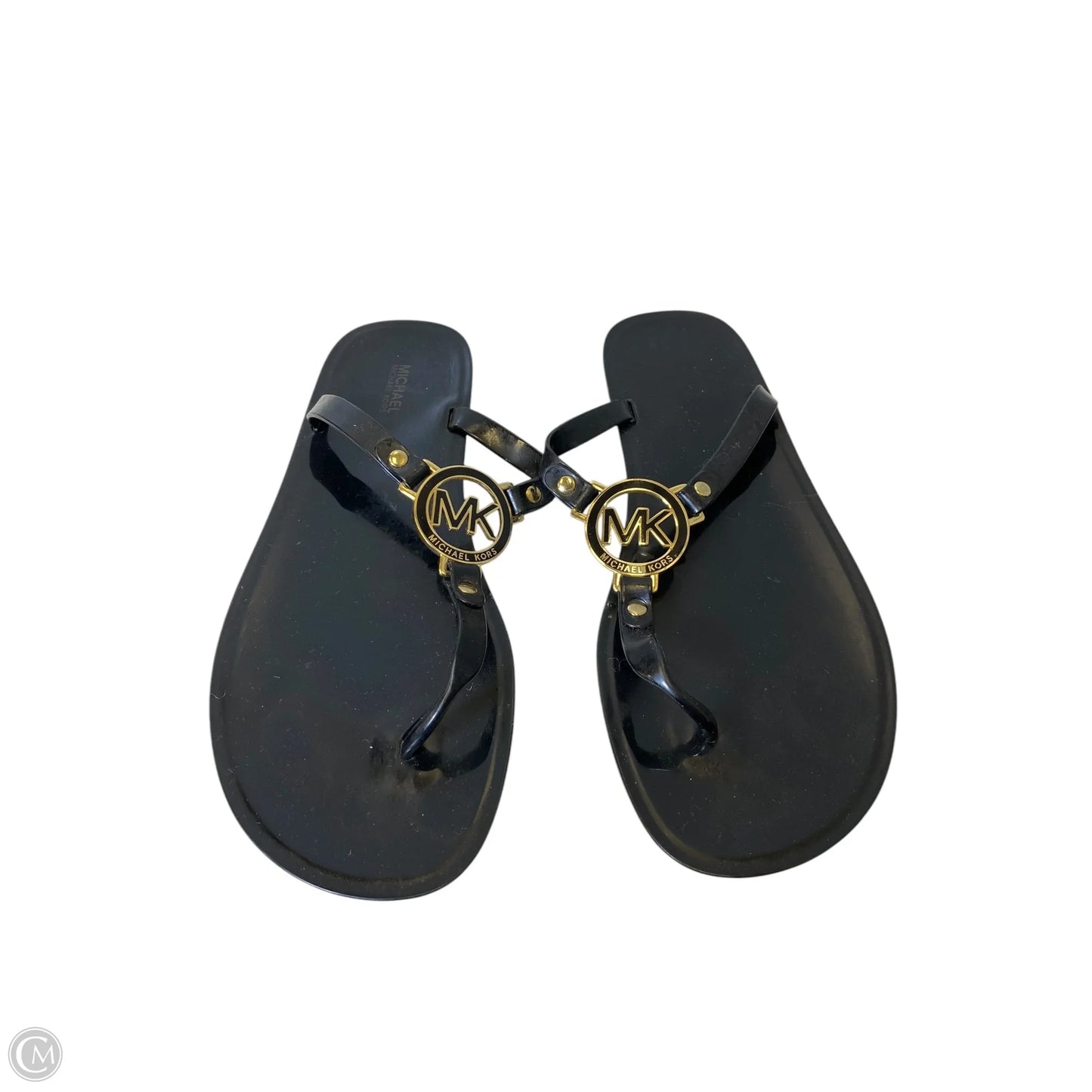 Sandals Designer By Michael Kors In Black, Size: 10