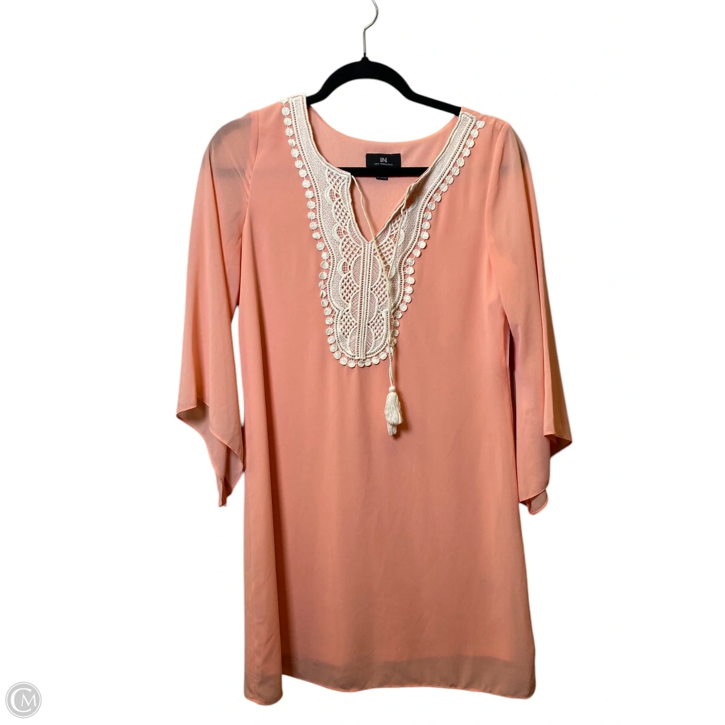 Dress Party Long By In Sanfrancisco In Peach, Size: S