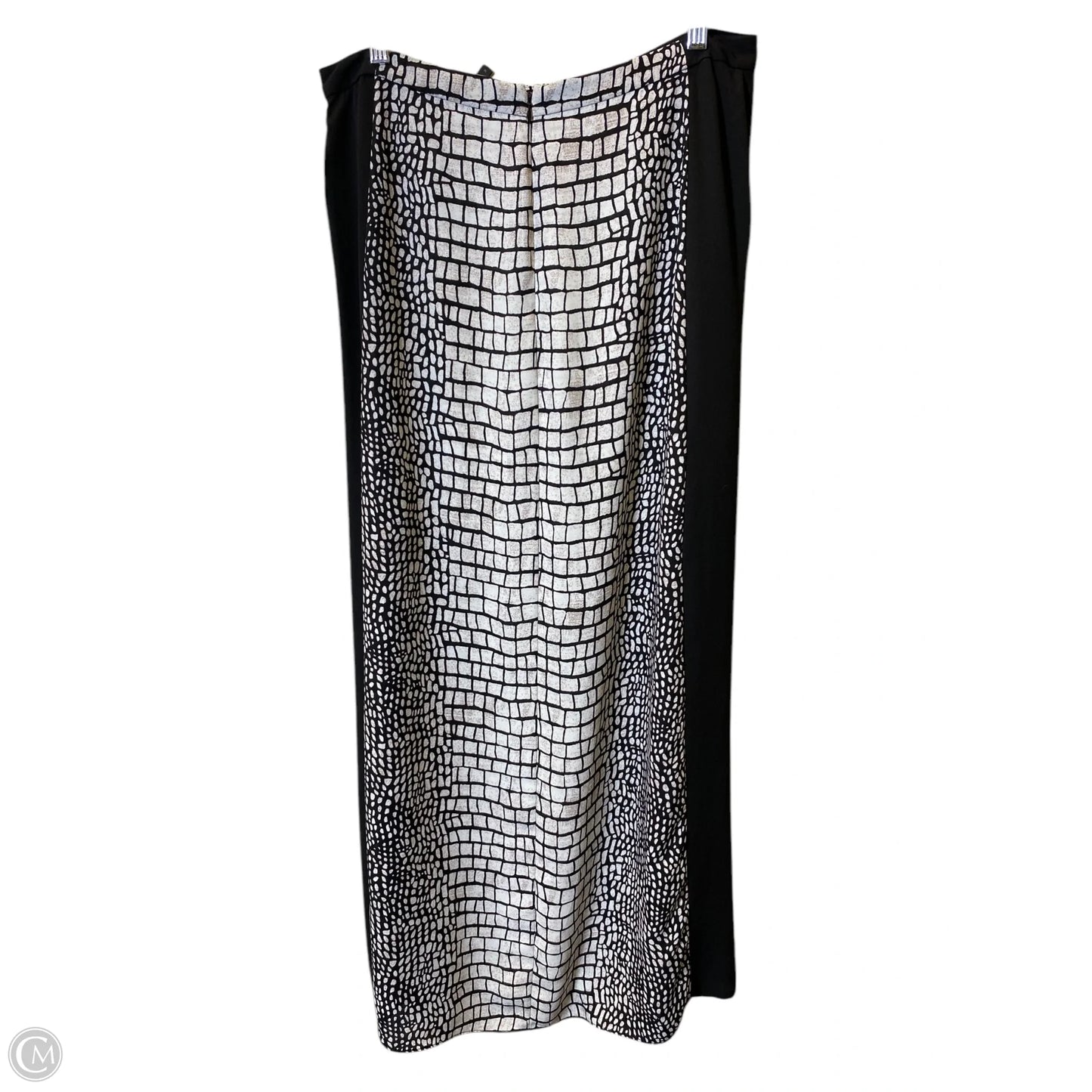 Skirt Maxi By Bcbg In Black & Grey, Size: M