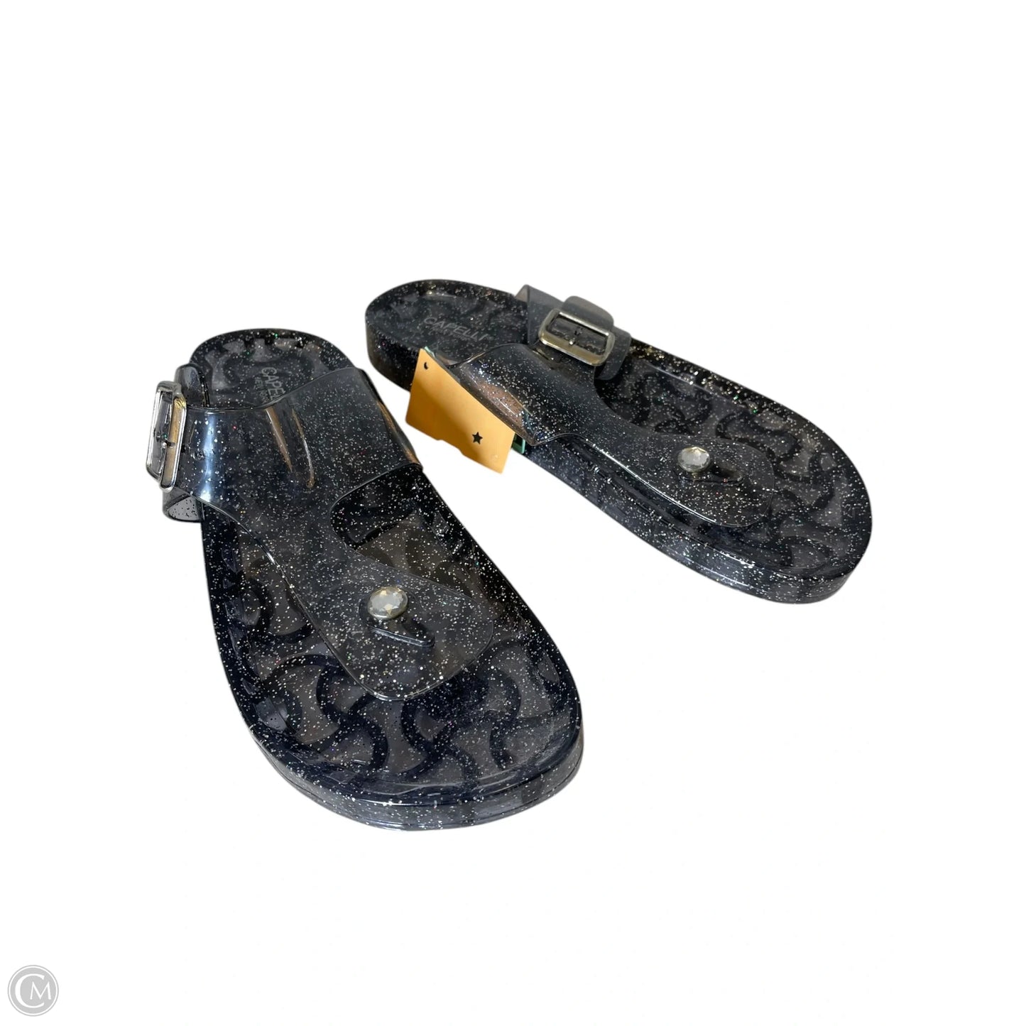 Sandals Flats By Capelli In Silver, Size: 7