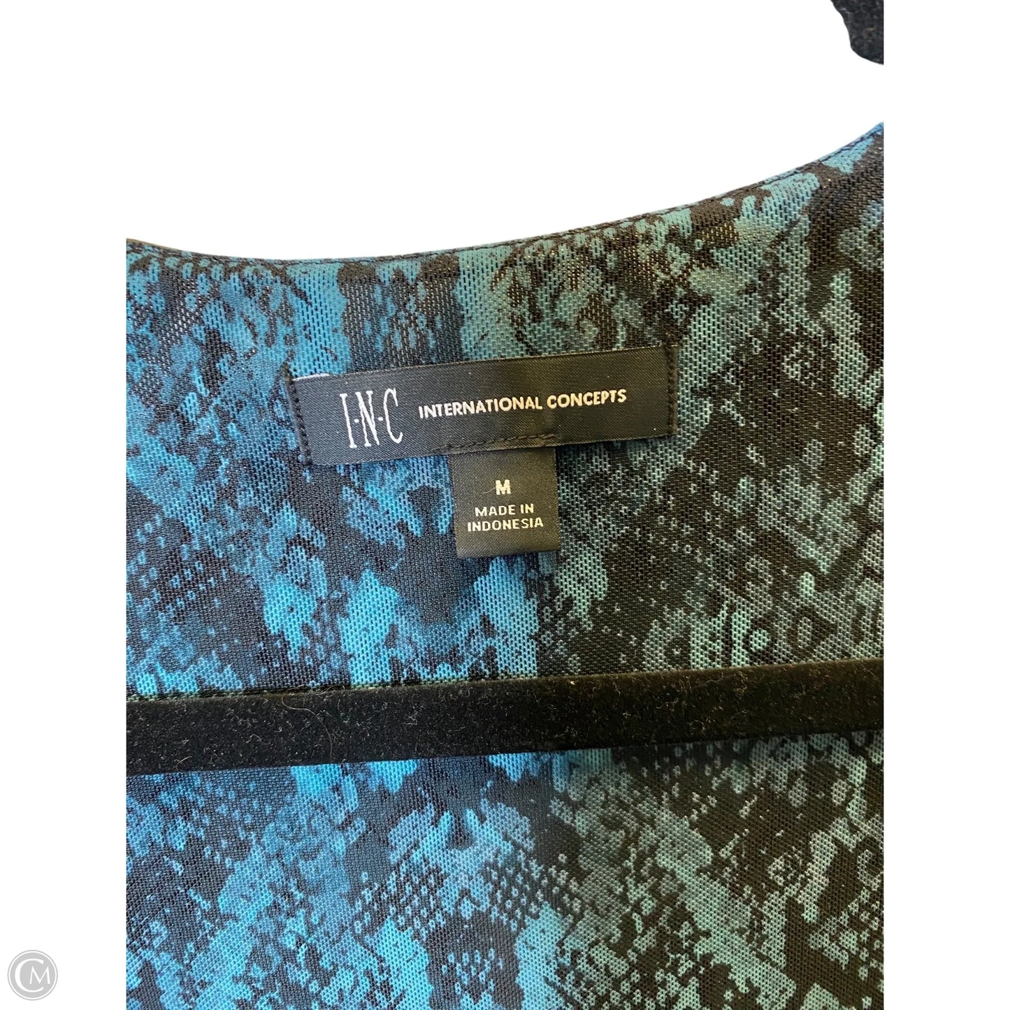 Top Long Sleeve By Inc In Animal Print, Size: M