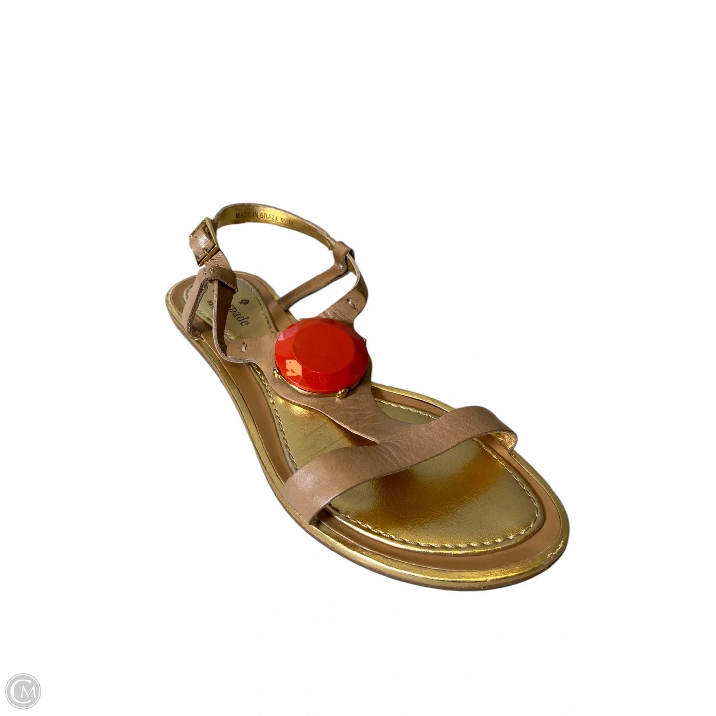 Sandals Designer By Kate Spade In Tan, Size: 8.5