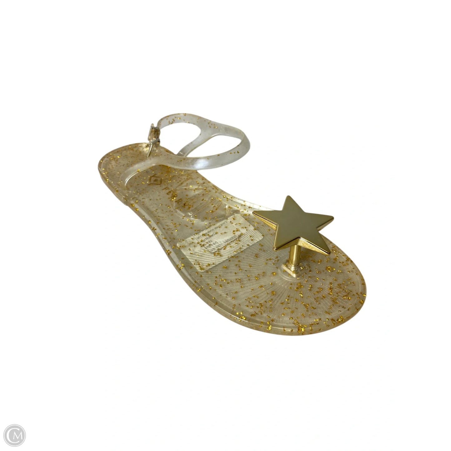 Sandals Flats By Cmc In Gold, Size: 7