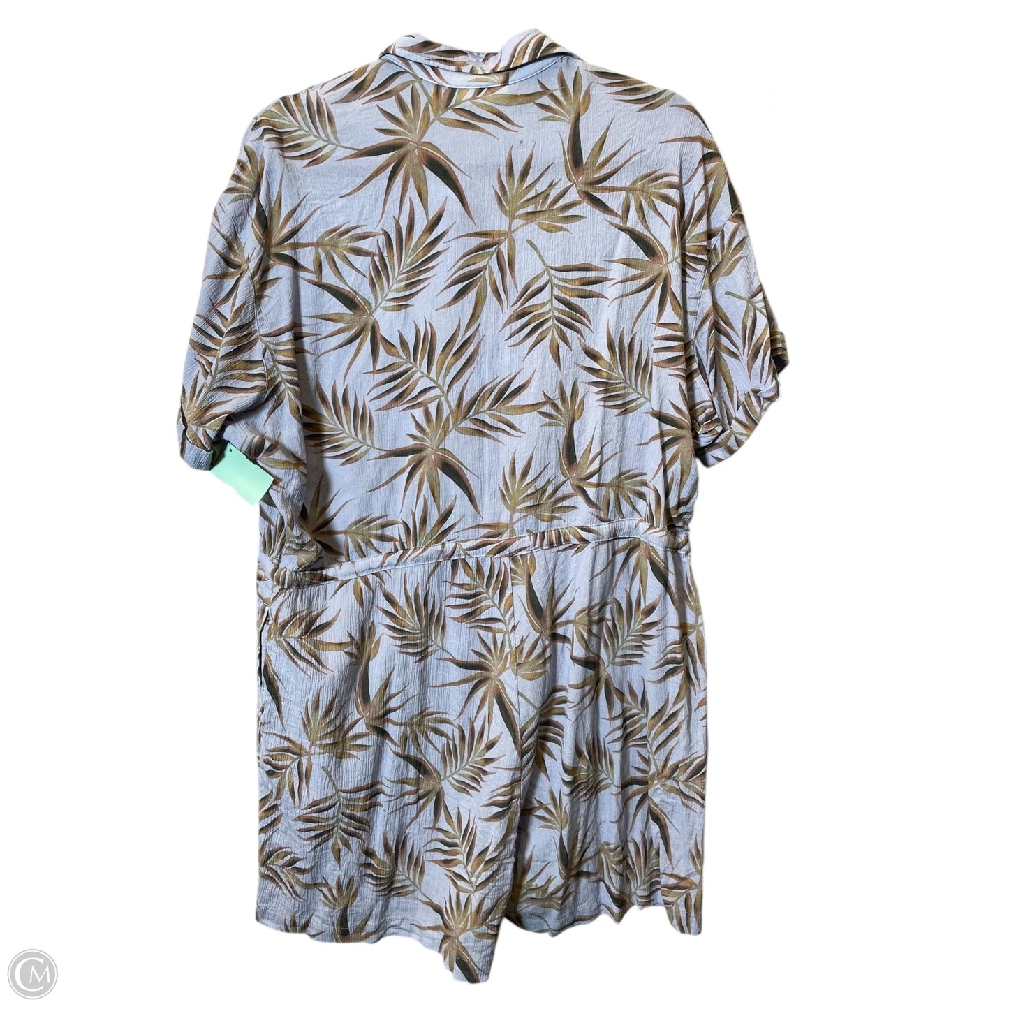 Romper By Cmc In Tropical Print, Size: Xl