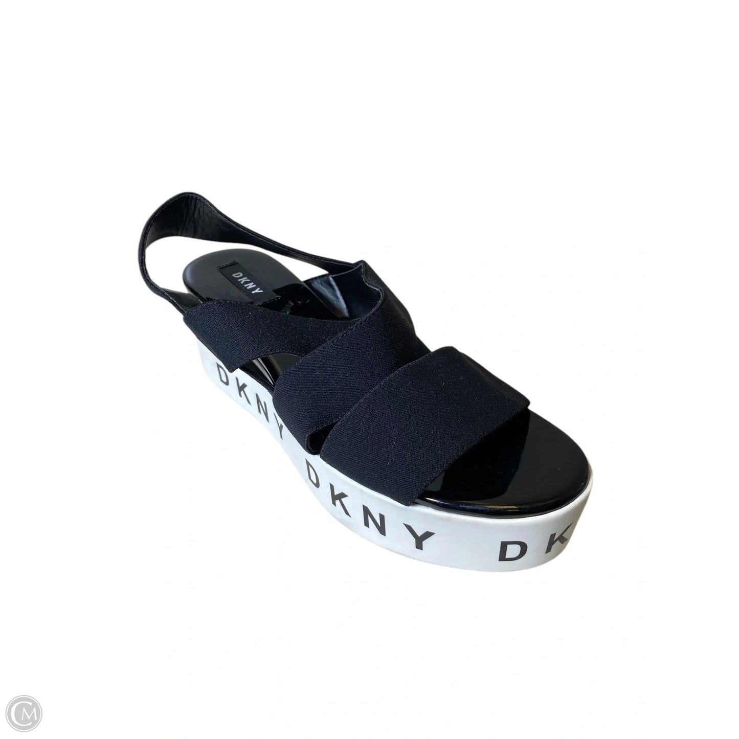 Shoes Heels Platform By Dkny In Black, Size: 9.5