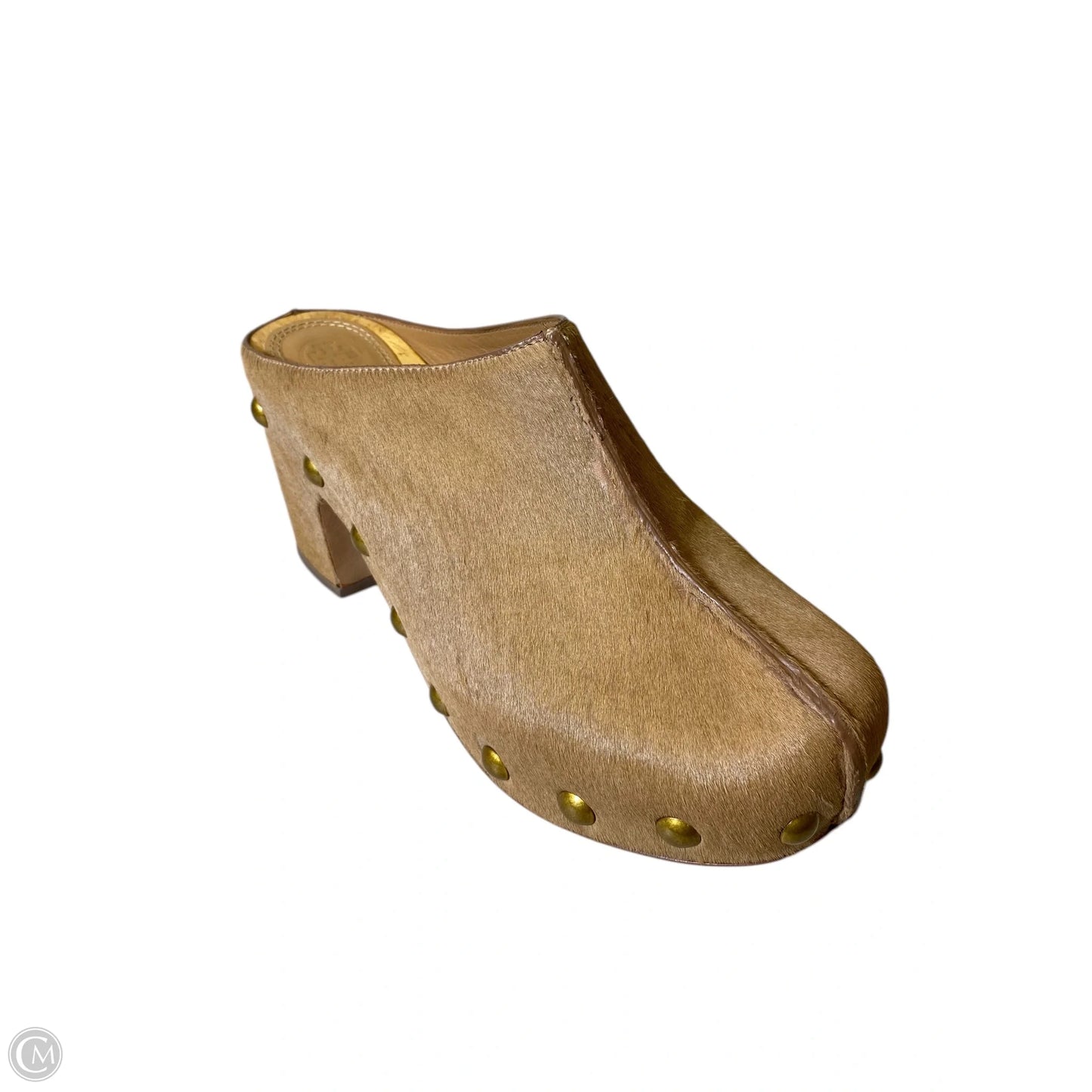 Sandals Designer By Tory Burch In Beige, Size: 9.5