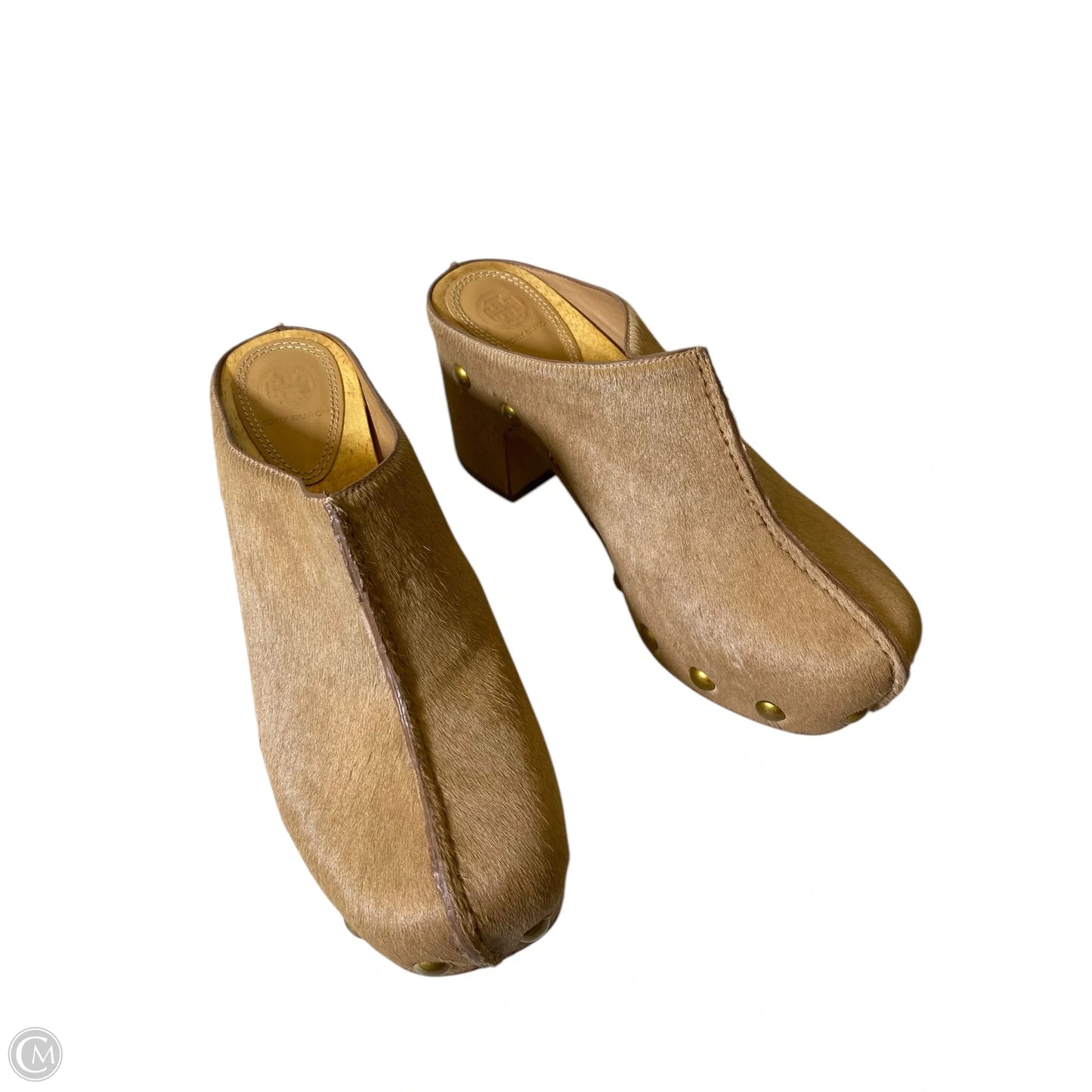 Sandals Designer By Tory Burch In Beige, Size: 9.5