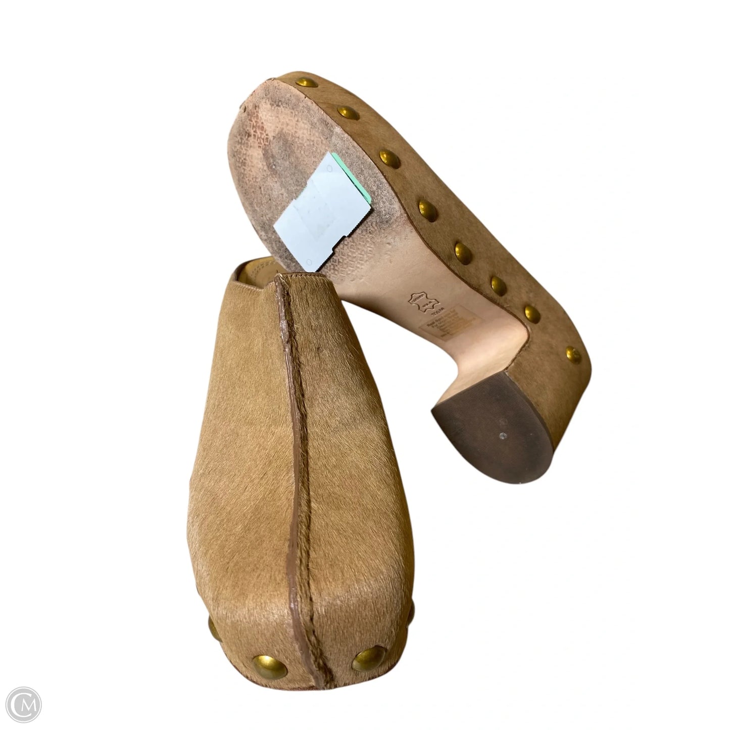 Sandals Designer By Tory Burch In Beige, Size: 9.5