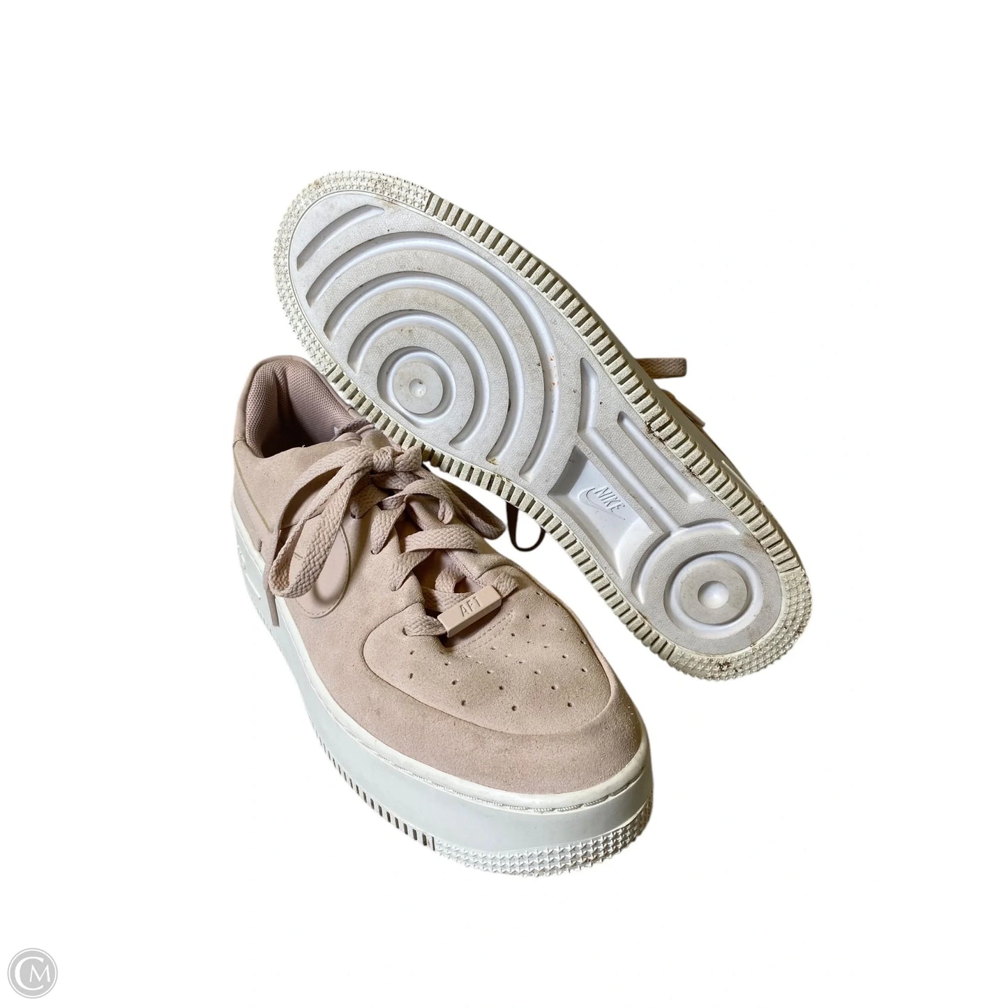 Shoes Athletic By Nike In Tan, Size: 11