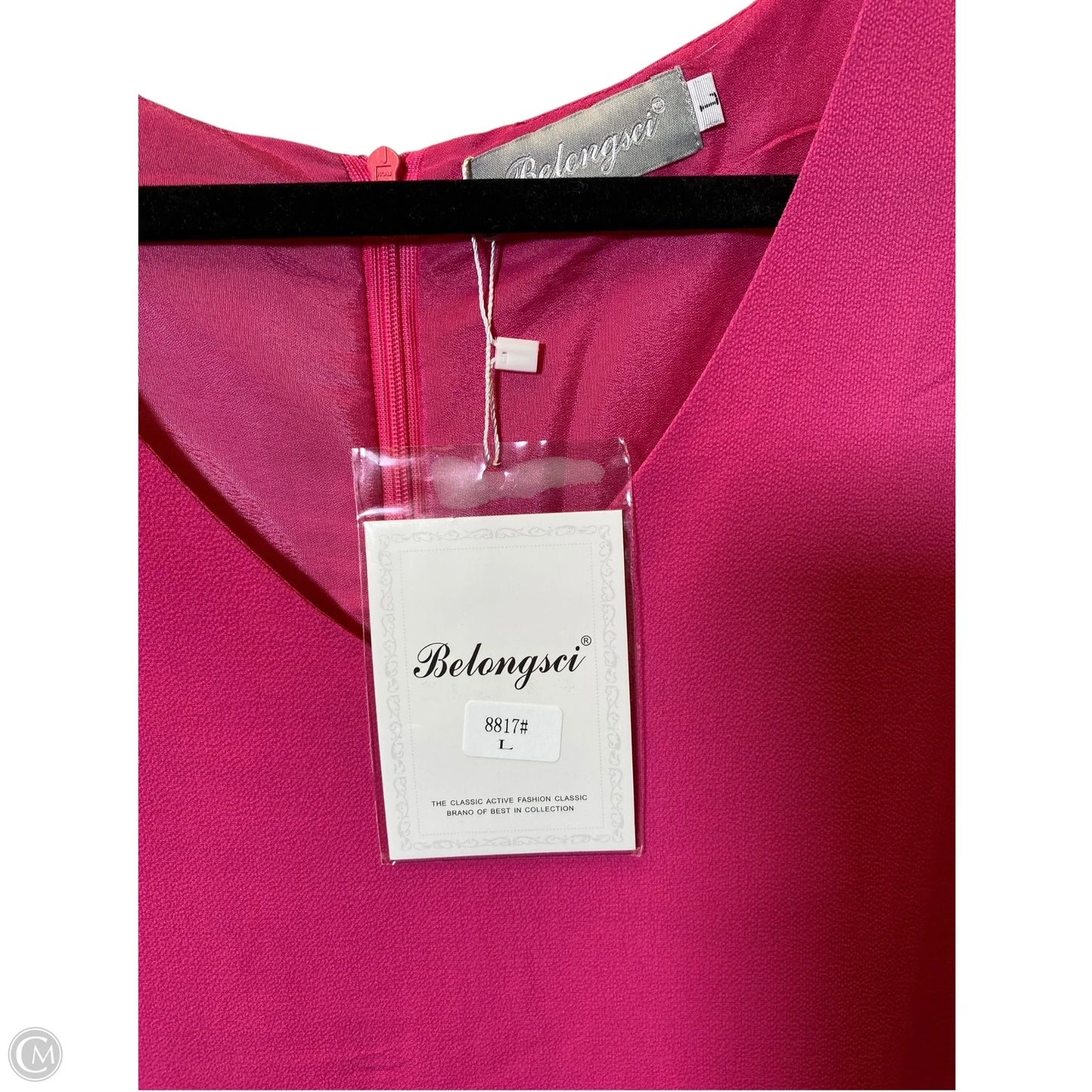 Dress Casual Short By Clothes Mentor In Pink, Size: L