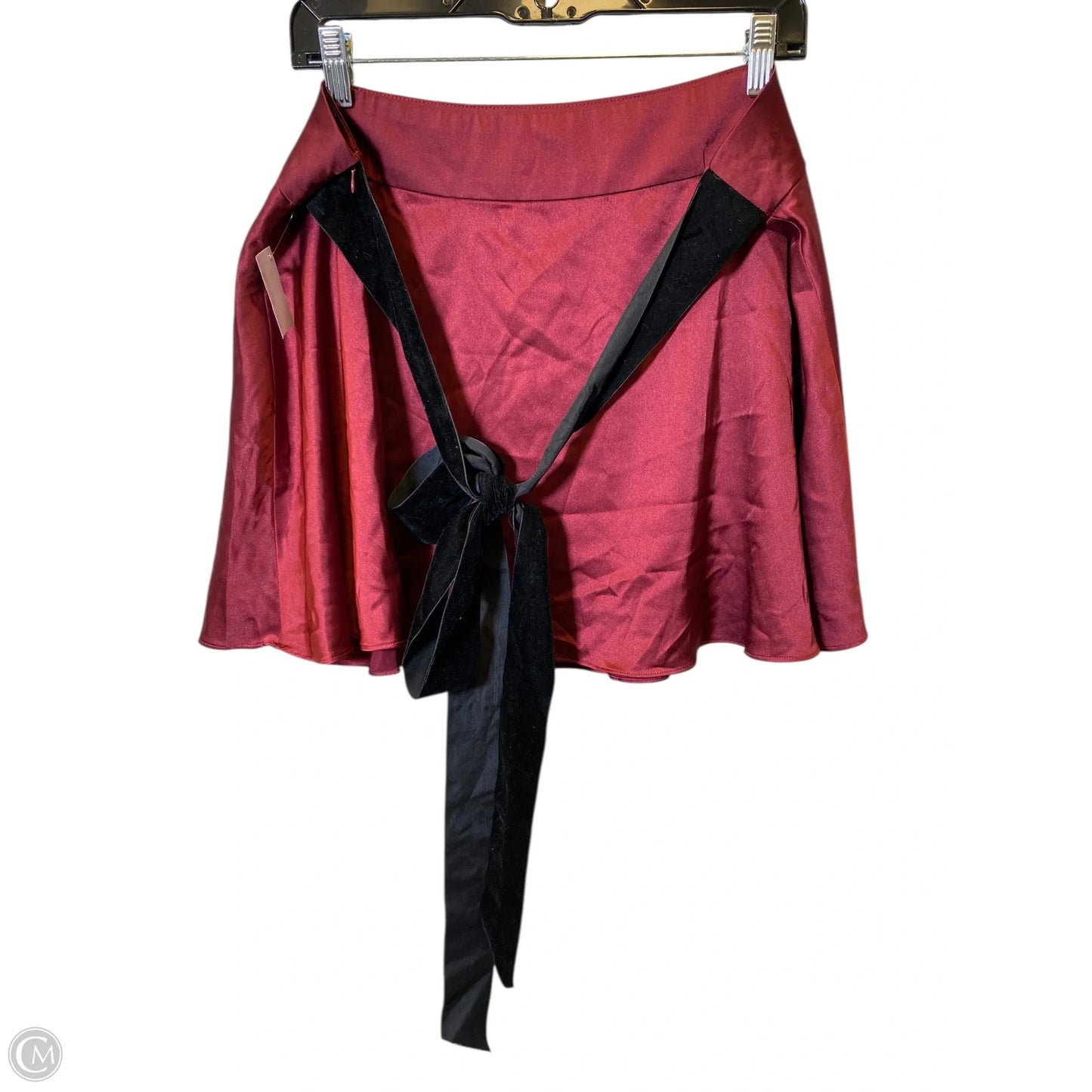 Skirt Mini & Short By Clothes Mentor In Maroon, Size: 1x