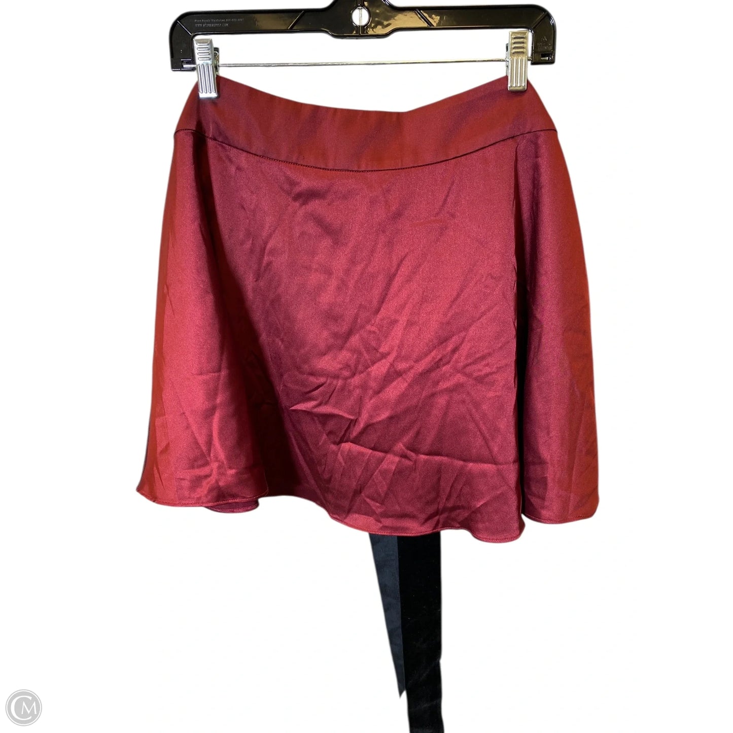 Skirt Mini & Short By Clothes Mentor In Maroon, Size: 1x