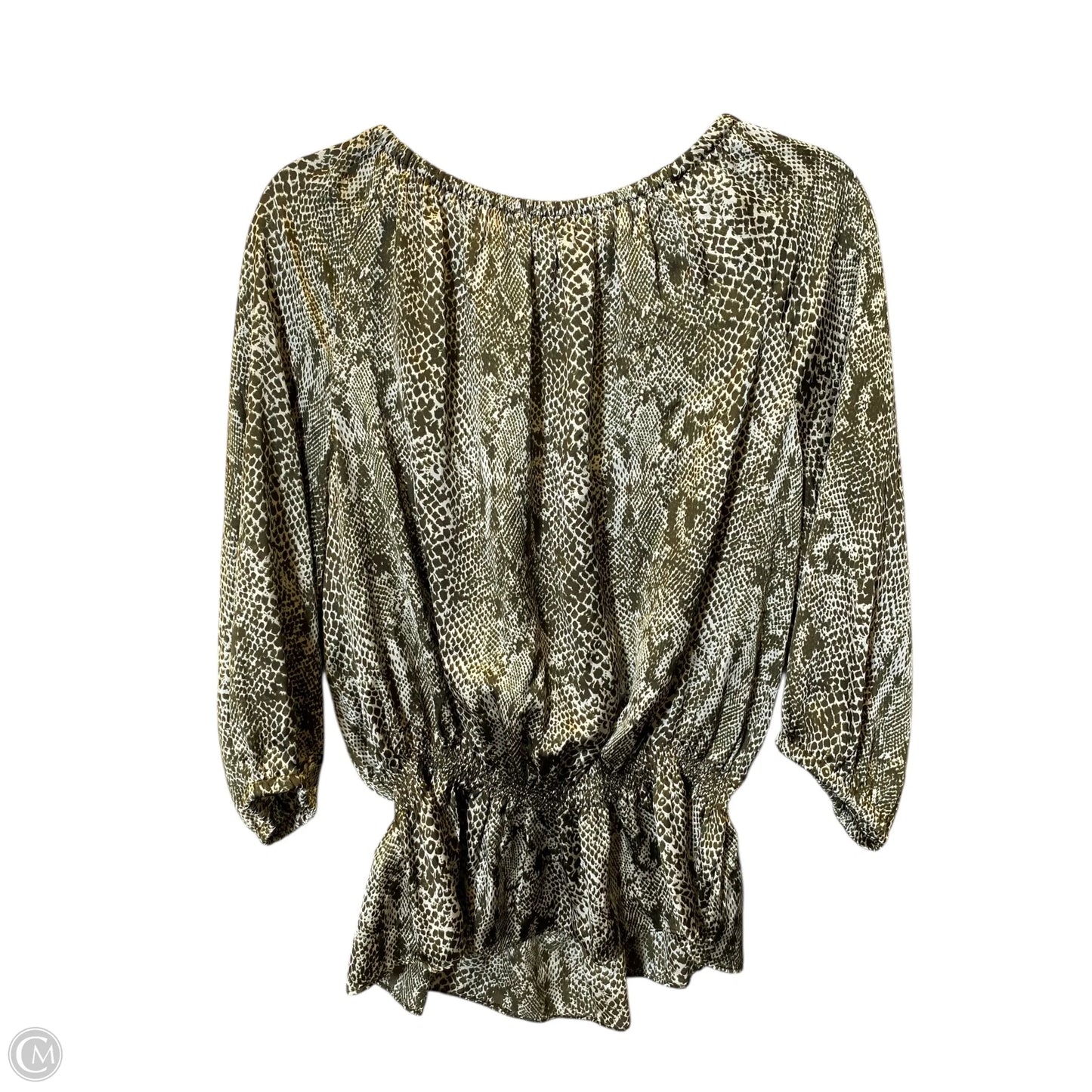 Top 3/4 Sleeve By Violet And Claire In Animal Print, Size: Xl