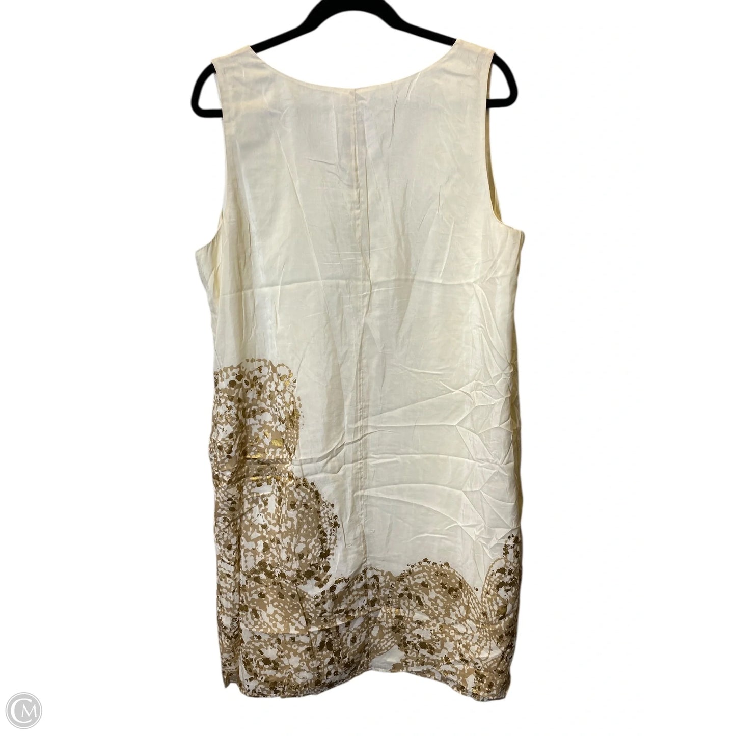 Dress Casual Midi By J. Jill In Cream, Size: Xl