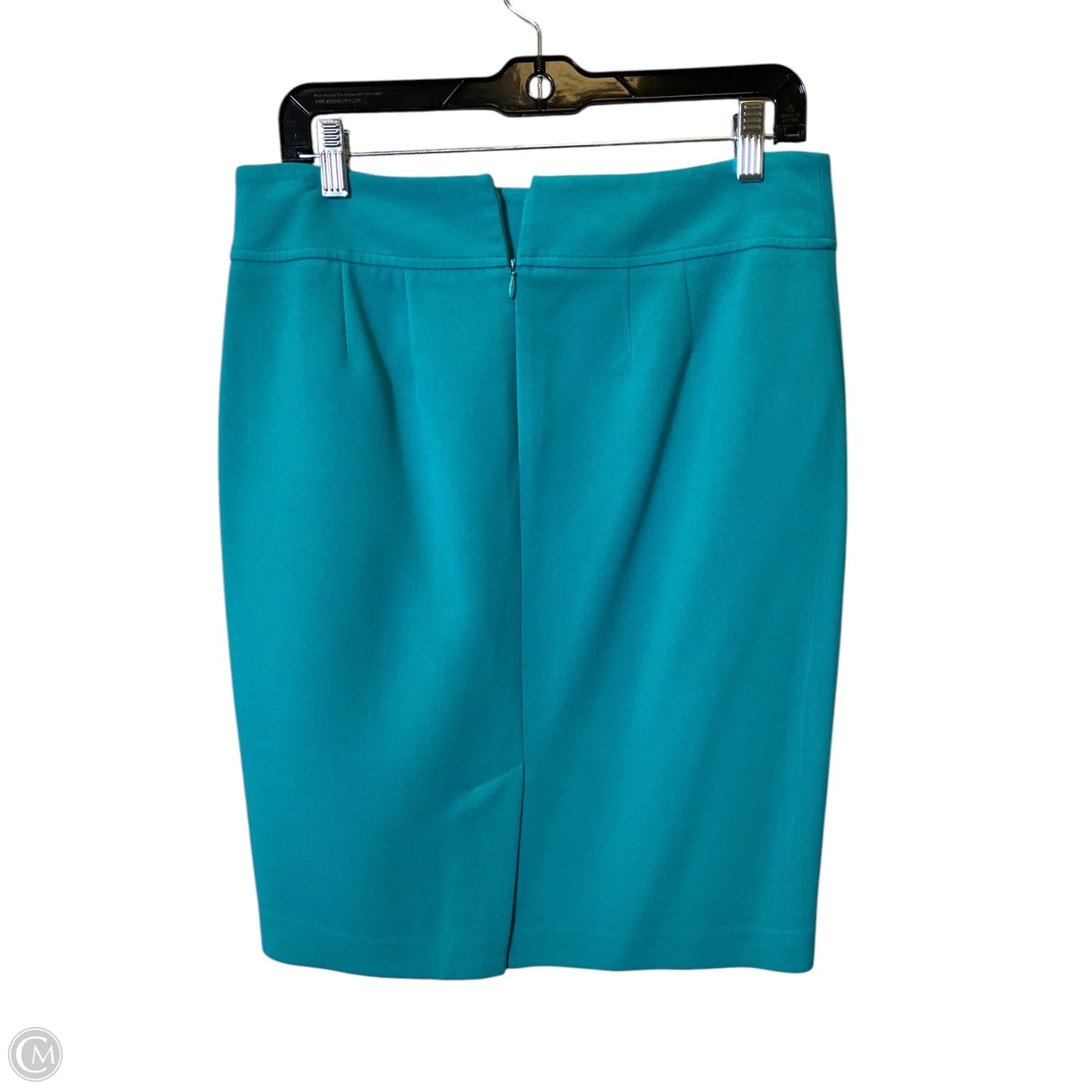 Skirt Midi By Ann Taylor In Teal, Size: S