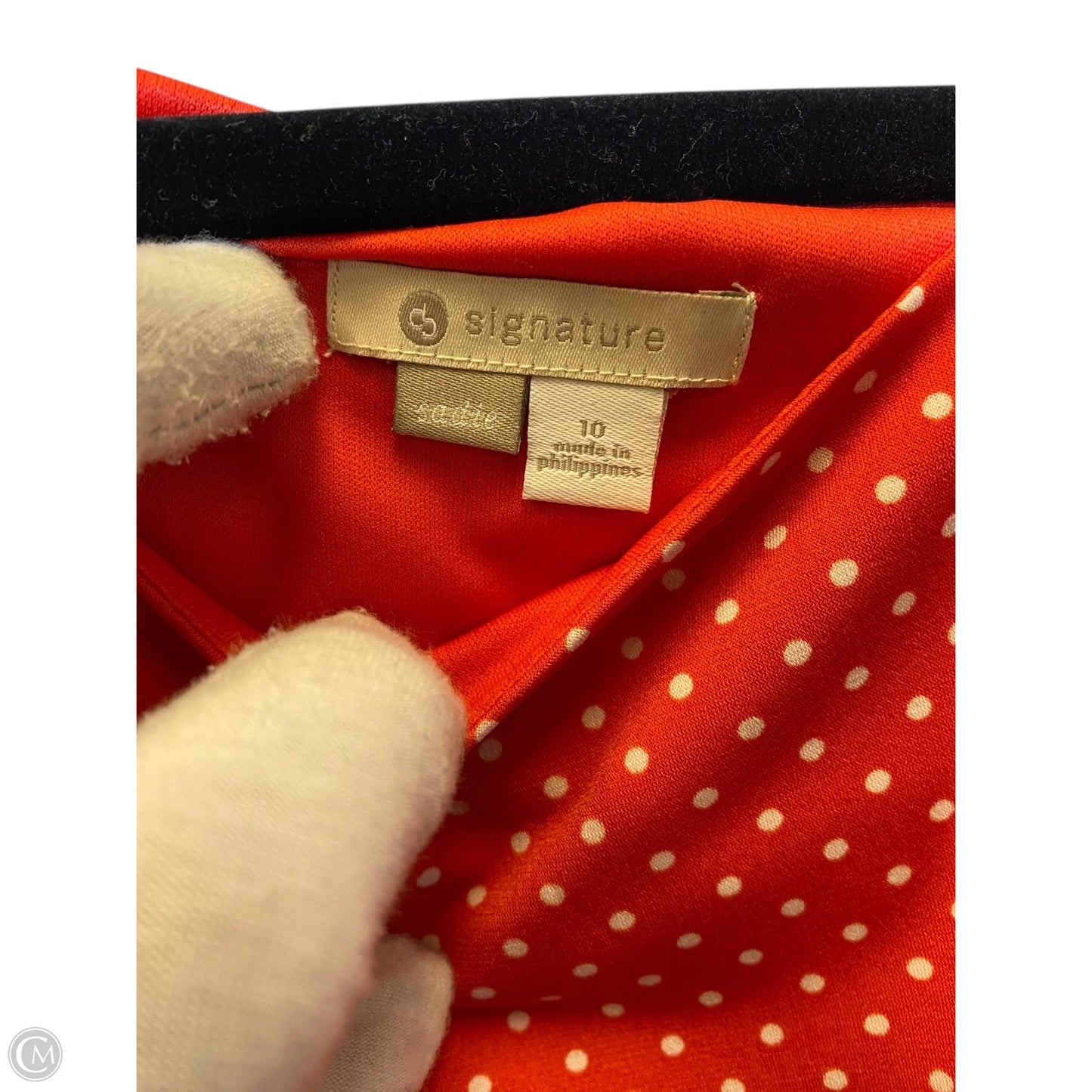 Dress Work By Clothes Mentor In Polkadot Pattern, Size: 10