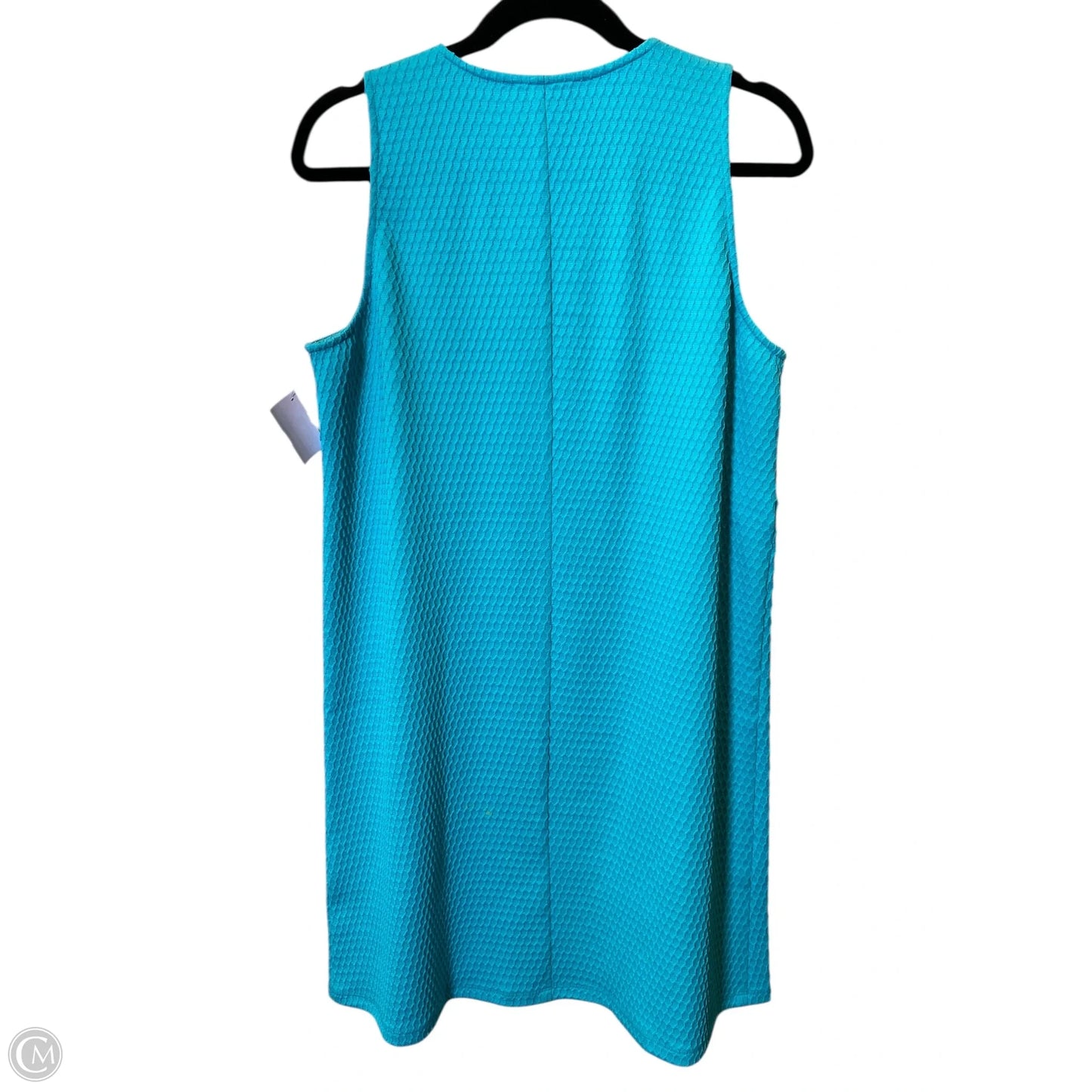 Dress Casual Short By Pappagallo In Blue & Gold, Size: L