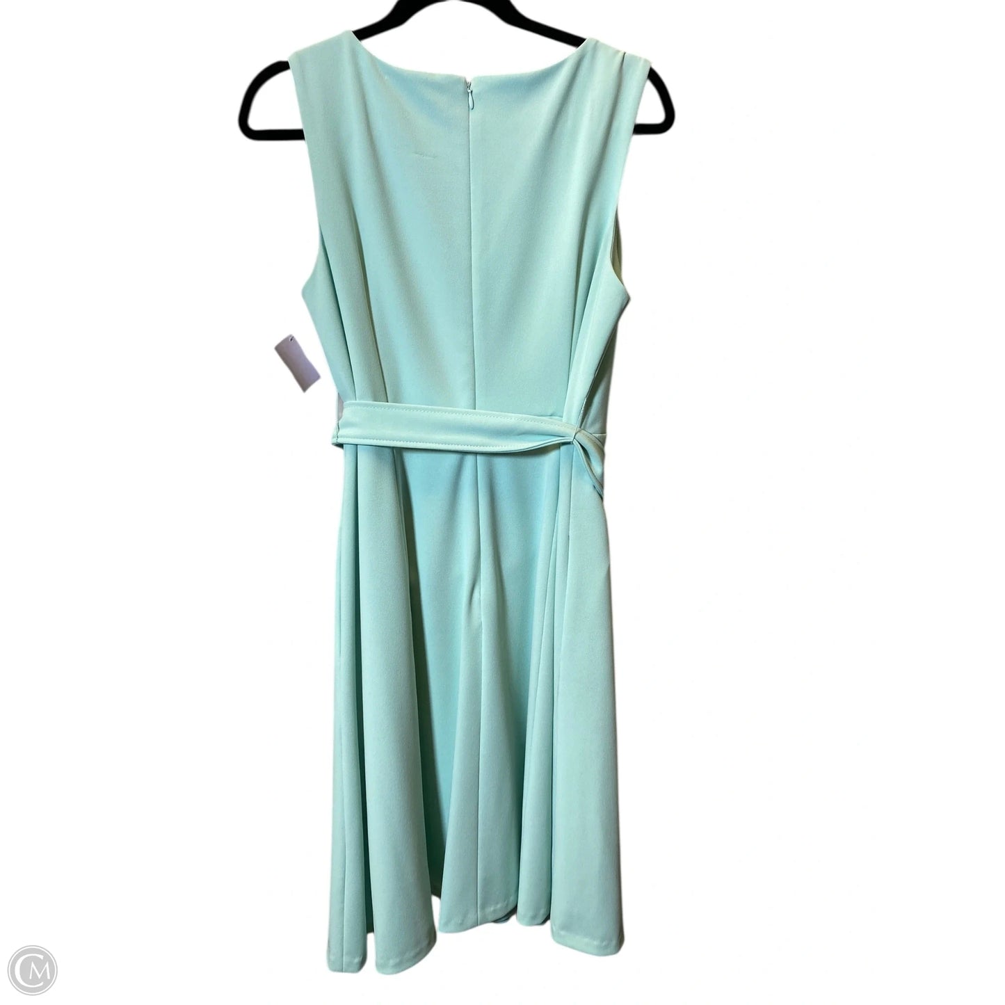 Dress Casual Short By Calvin Klein In Aqua, Size: 12