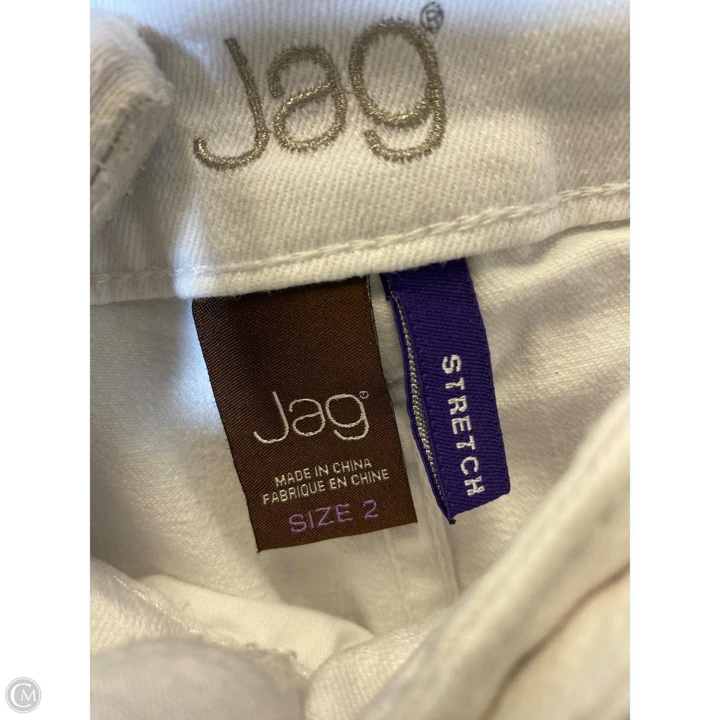 Capris By Jag In White, Size: 2