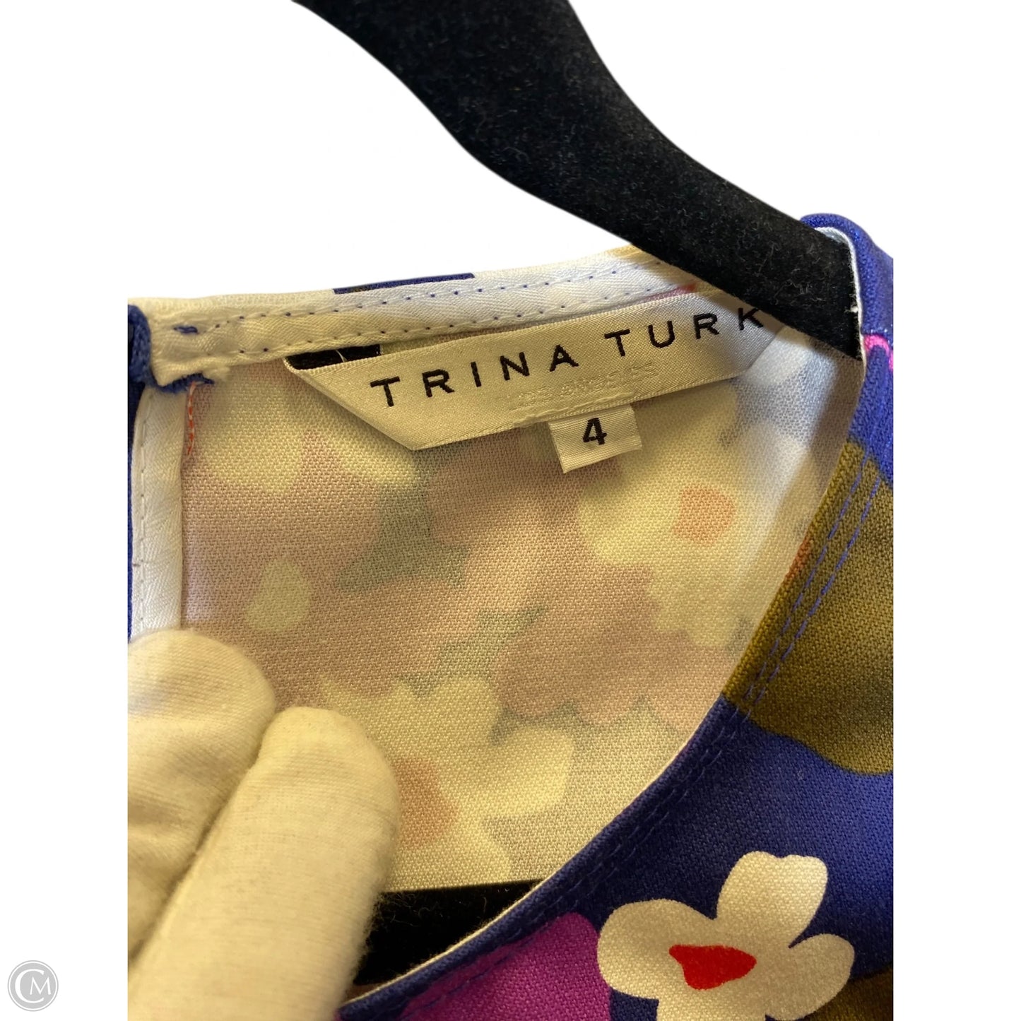 Dress Casual Midi By Trina By Trina Turk In Floral Print, Size: S