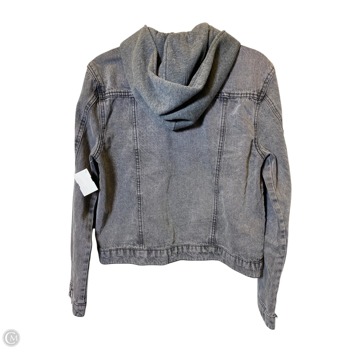 Jacket Denim By Arizona In Grey, Size: S
