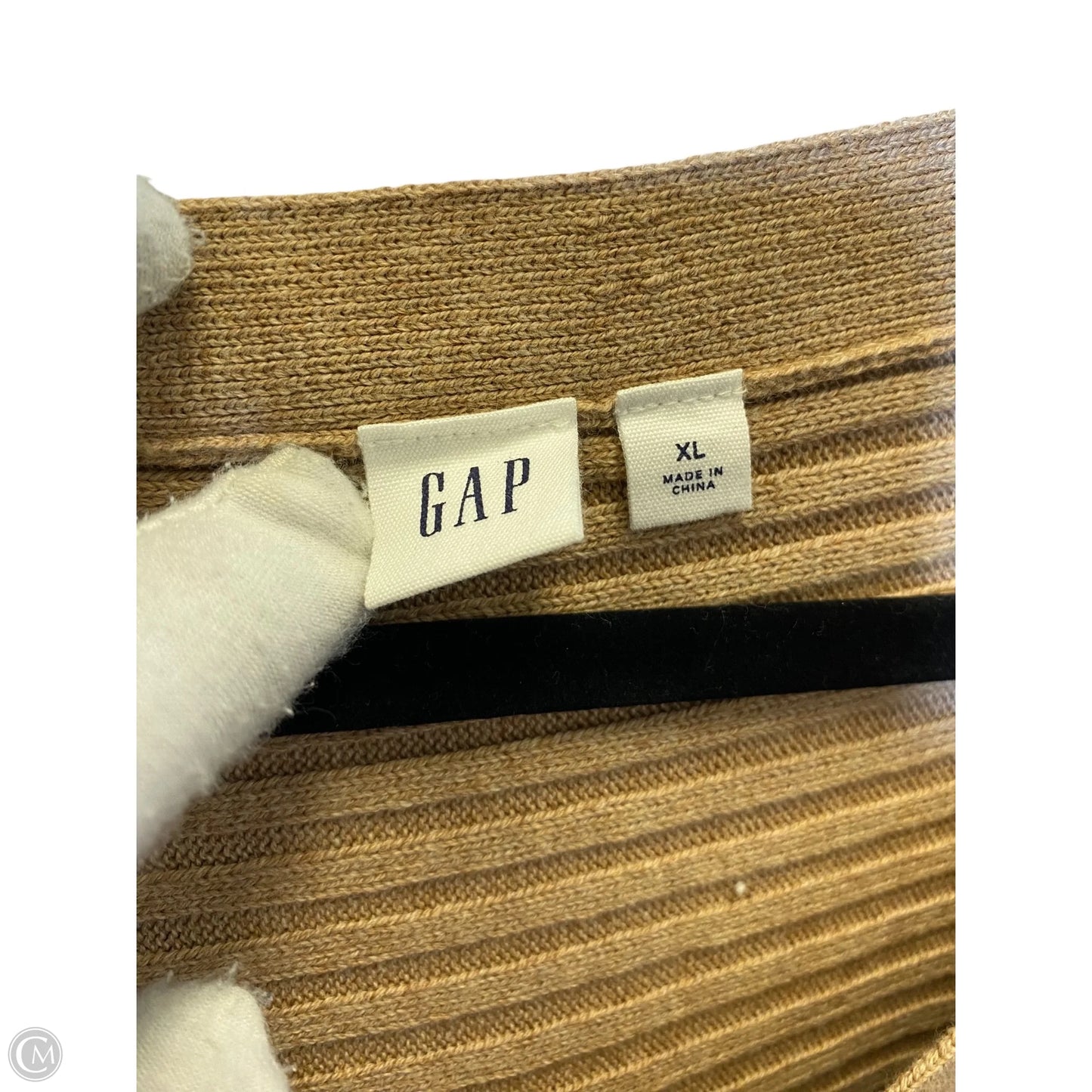 Sweater By Gap In Tan, Size: Xl