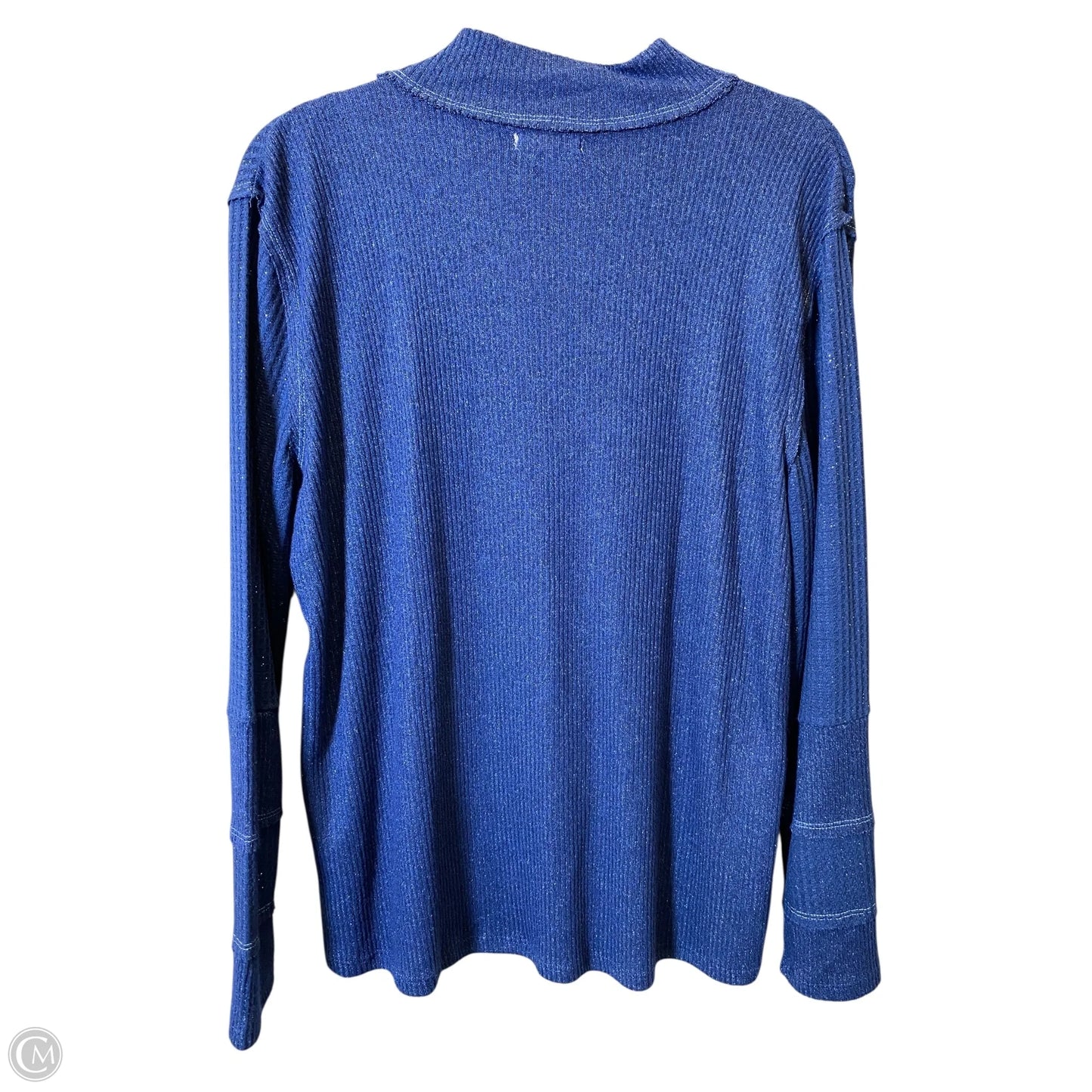 Sweatshirt Collar By Maurices In Navy, Size: 1x