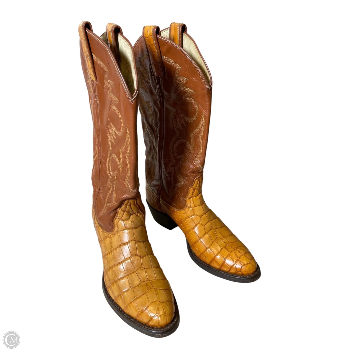 Boots Western By Clothes Mentor In Brown, Size: 7