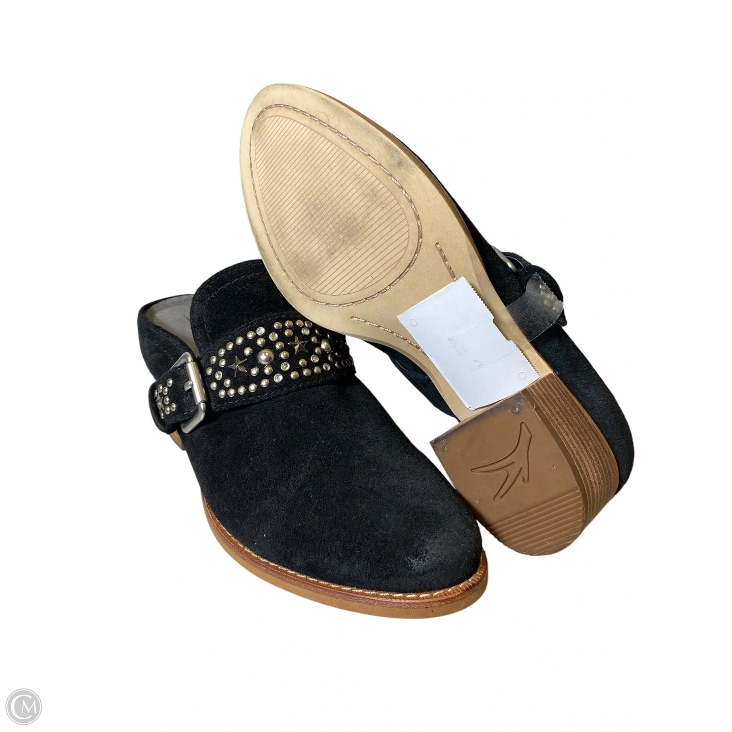 Shoes Heels Block By Earth In Black, Size: 6.5