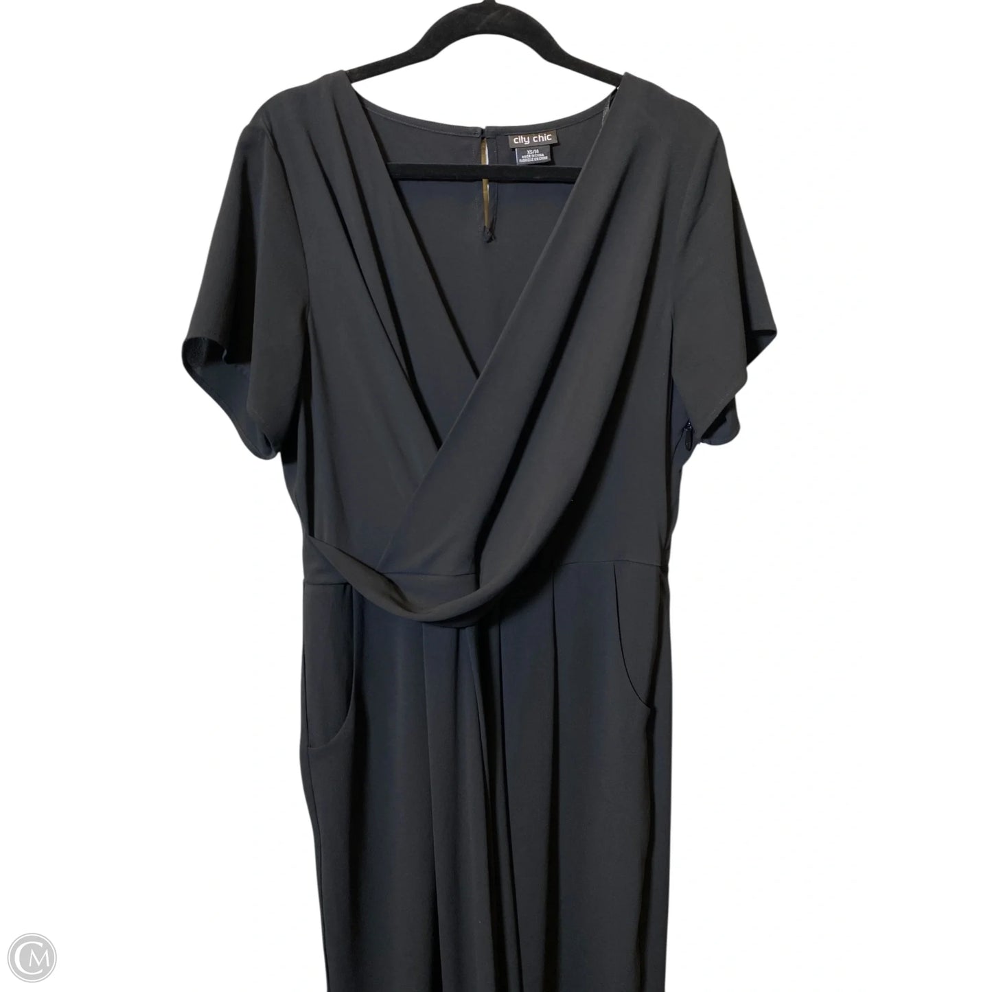 Jumpsuit By City Chic In Black, Size: 14