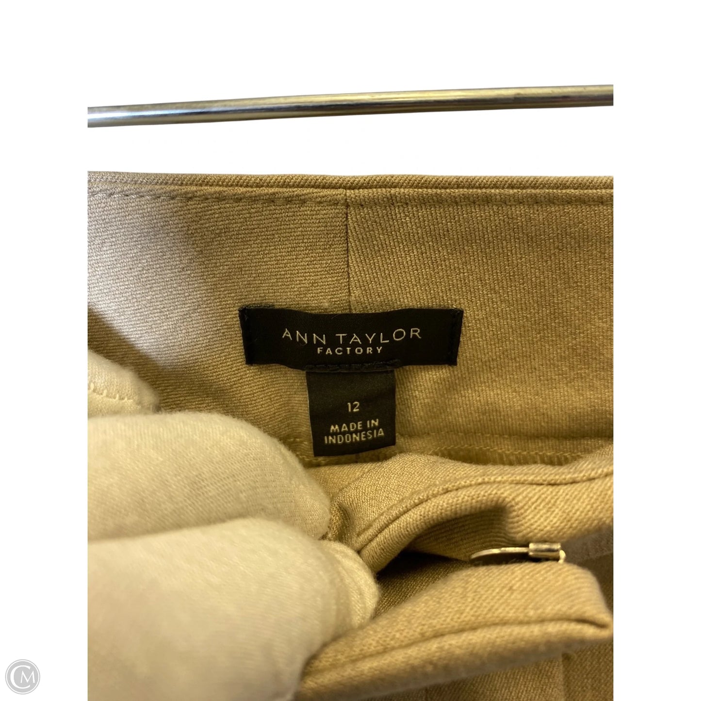 Pants Dress By Ann Taylor In Beige, Size: 12