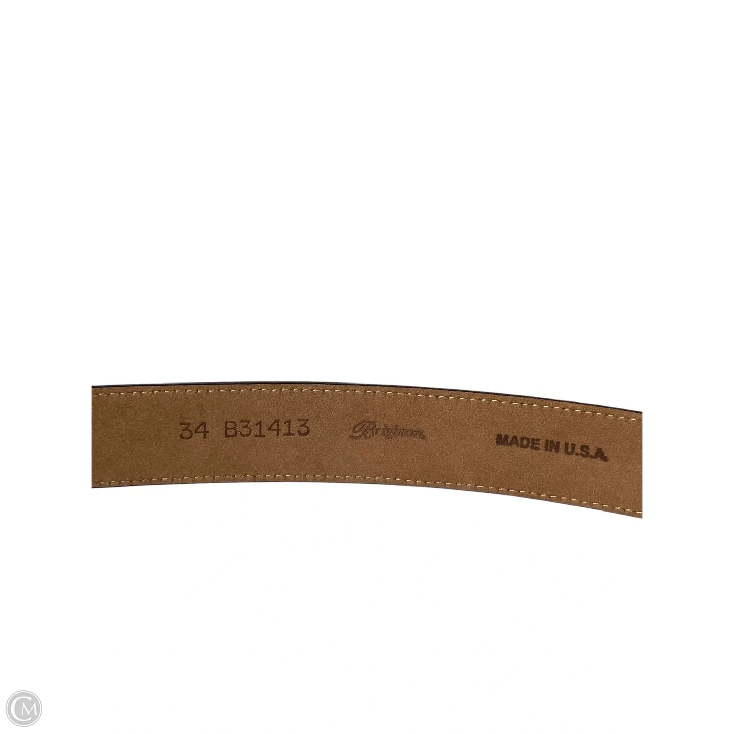 Belt Leather By Brighton, Size: Medium