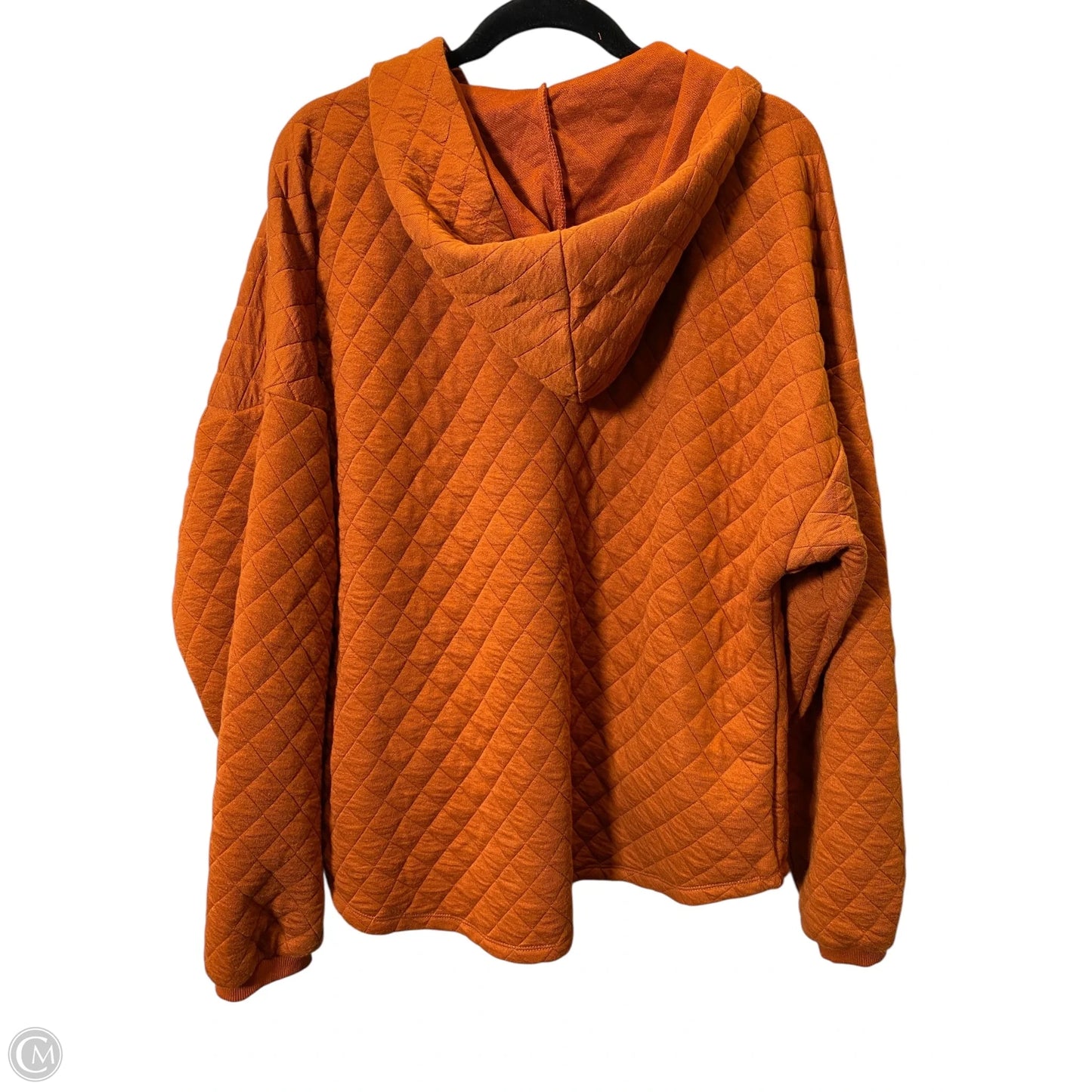 Sweater By Haptics In Brown, Size: 1x