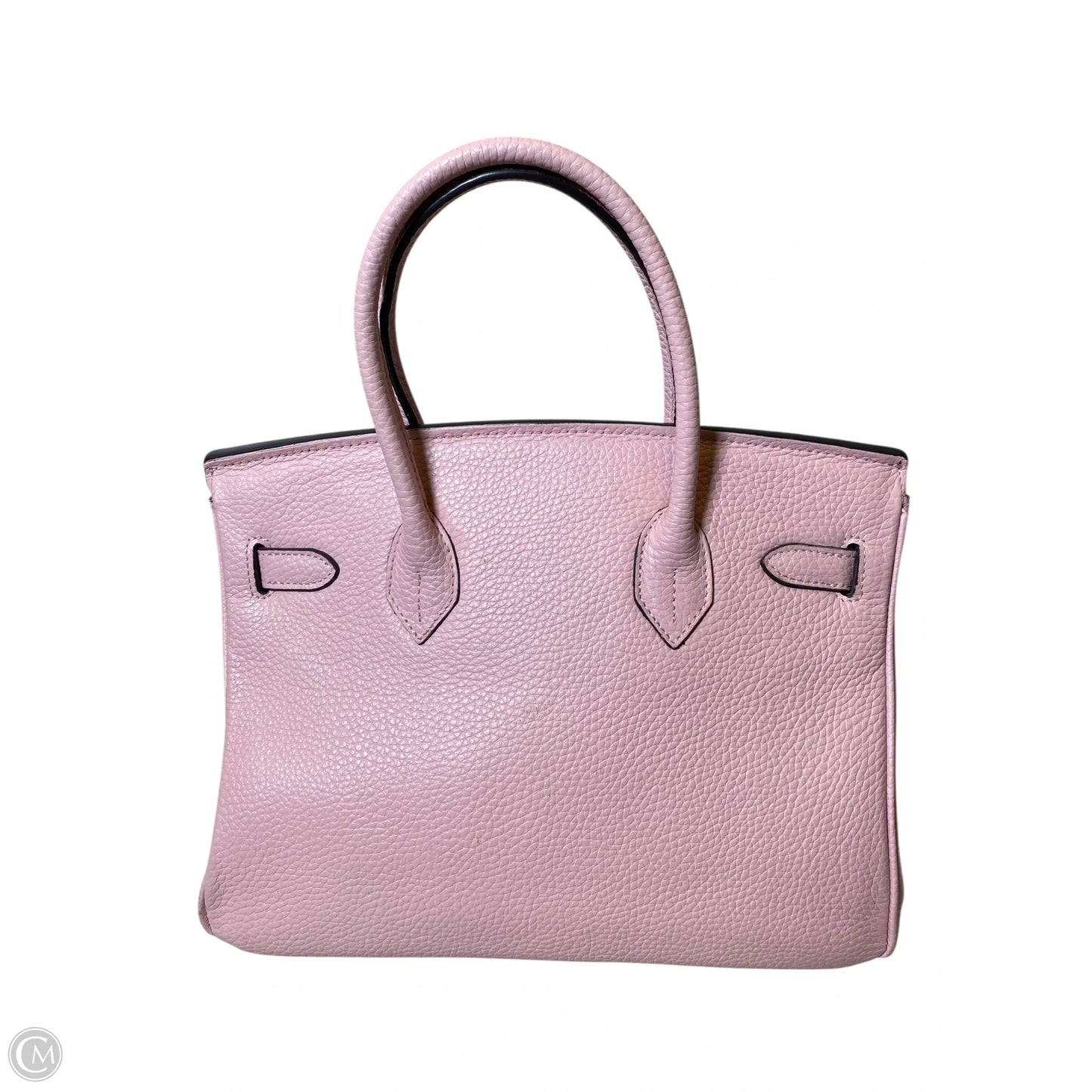 Handbag Genuine Leather By Clothes Mentor, Size: Medium