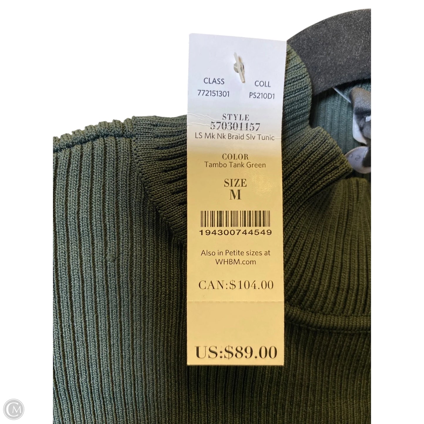 Sweater By White House Black Market In Green, Size: M