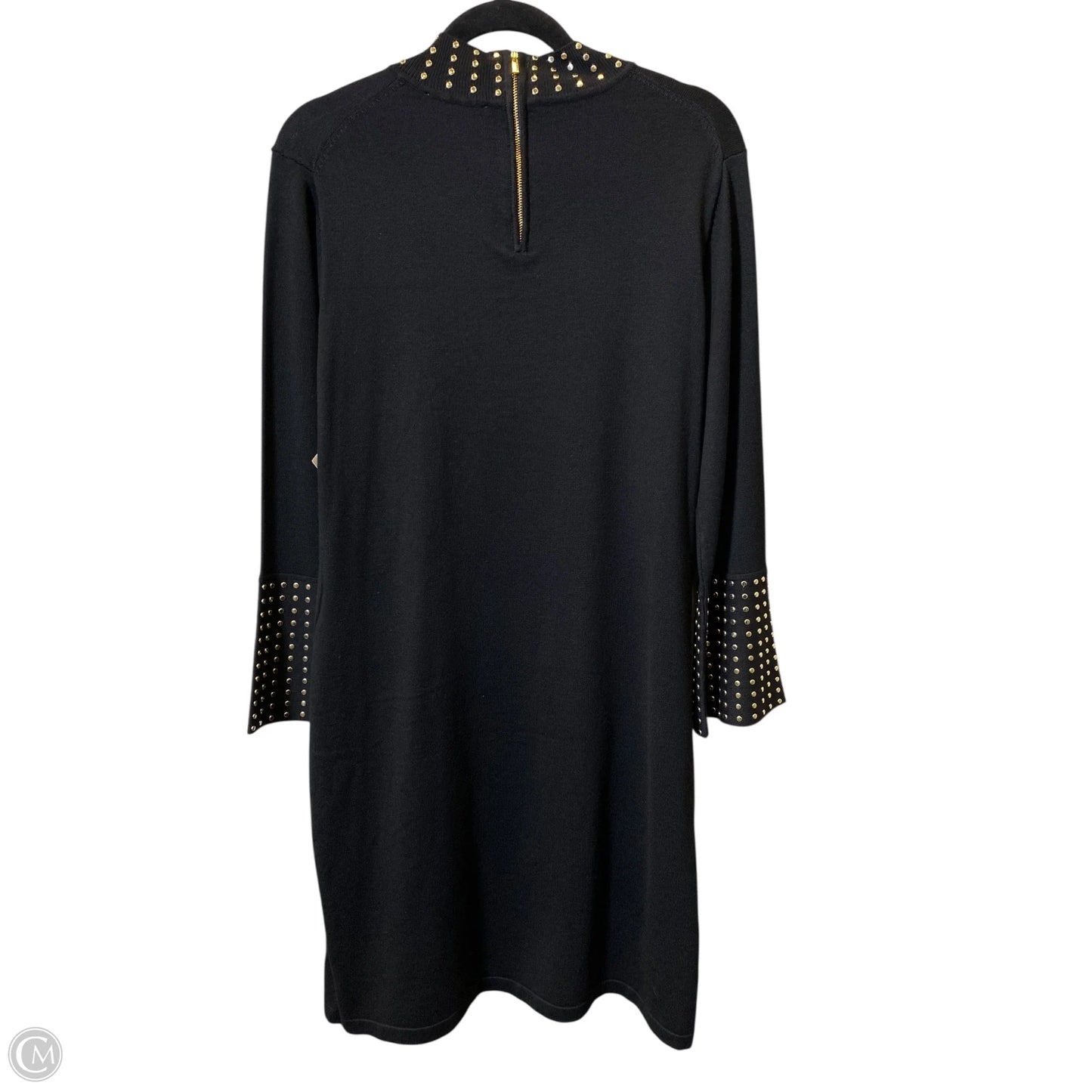 Dress Casual Short By Clothes Mentor In Black & Gold, Size: Xl